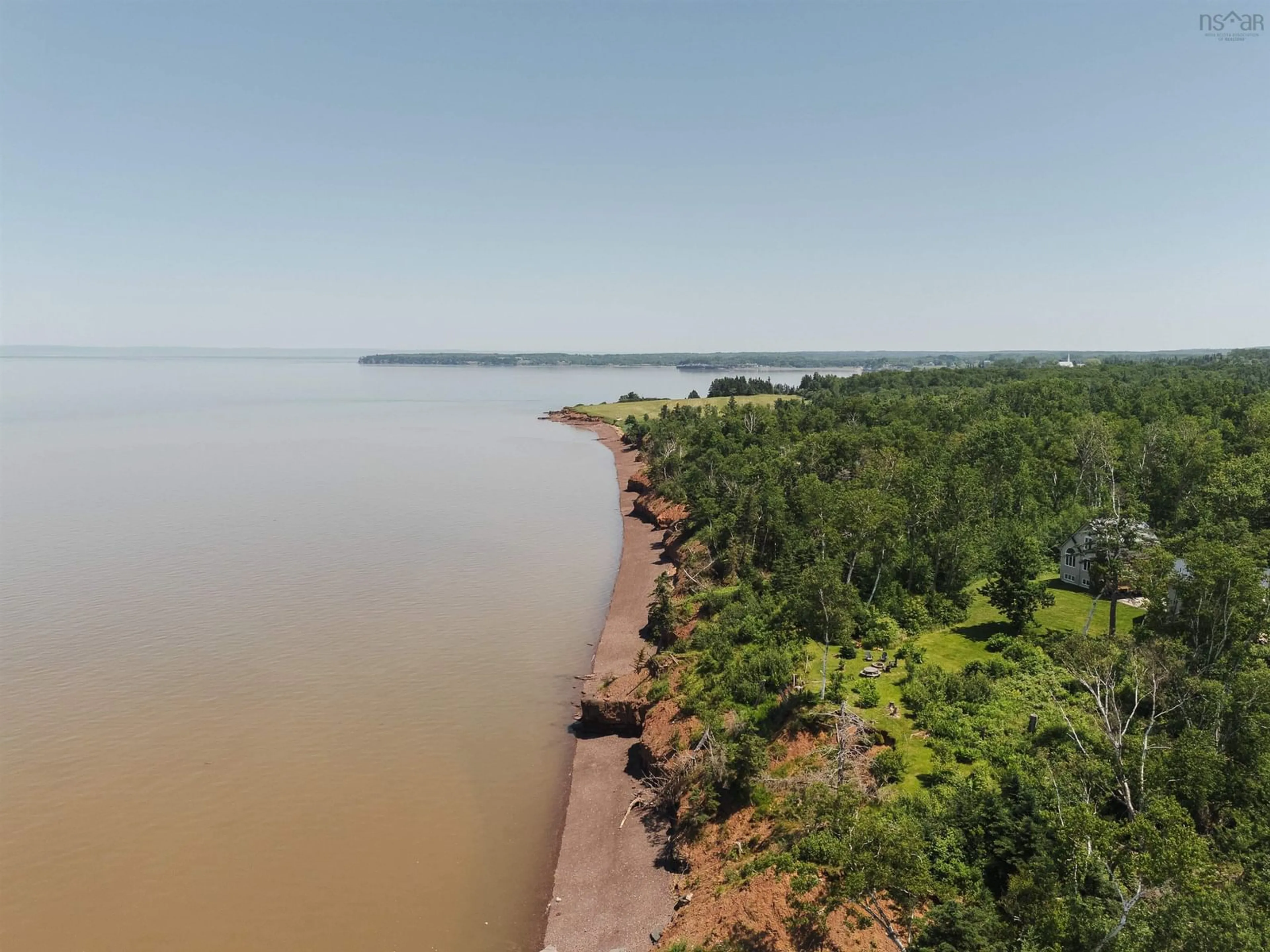 A pic from outside/outdoor area/front of a property/back of a property/a pic from drone, water/lake/river/ocean view for 19 Tidal Dr, Kempt Shore Nova Scotia B0N 2A0