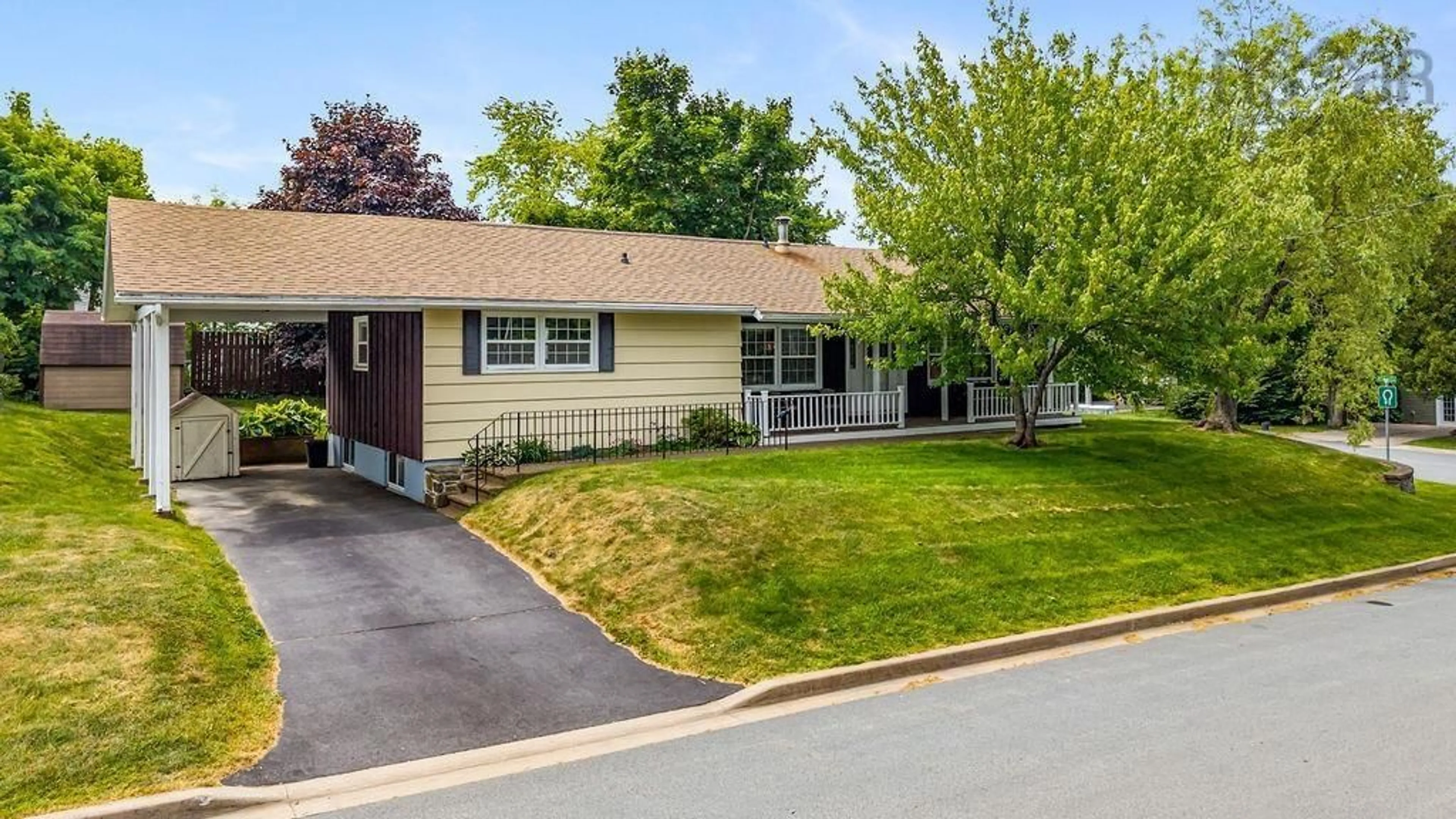 Home with vinyl exterior material, street for 45 Landrace Cres, Woodlawn Nova Scotia B2W 2P8