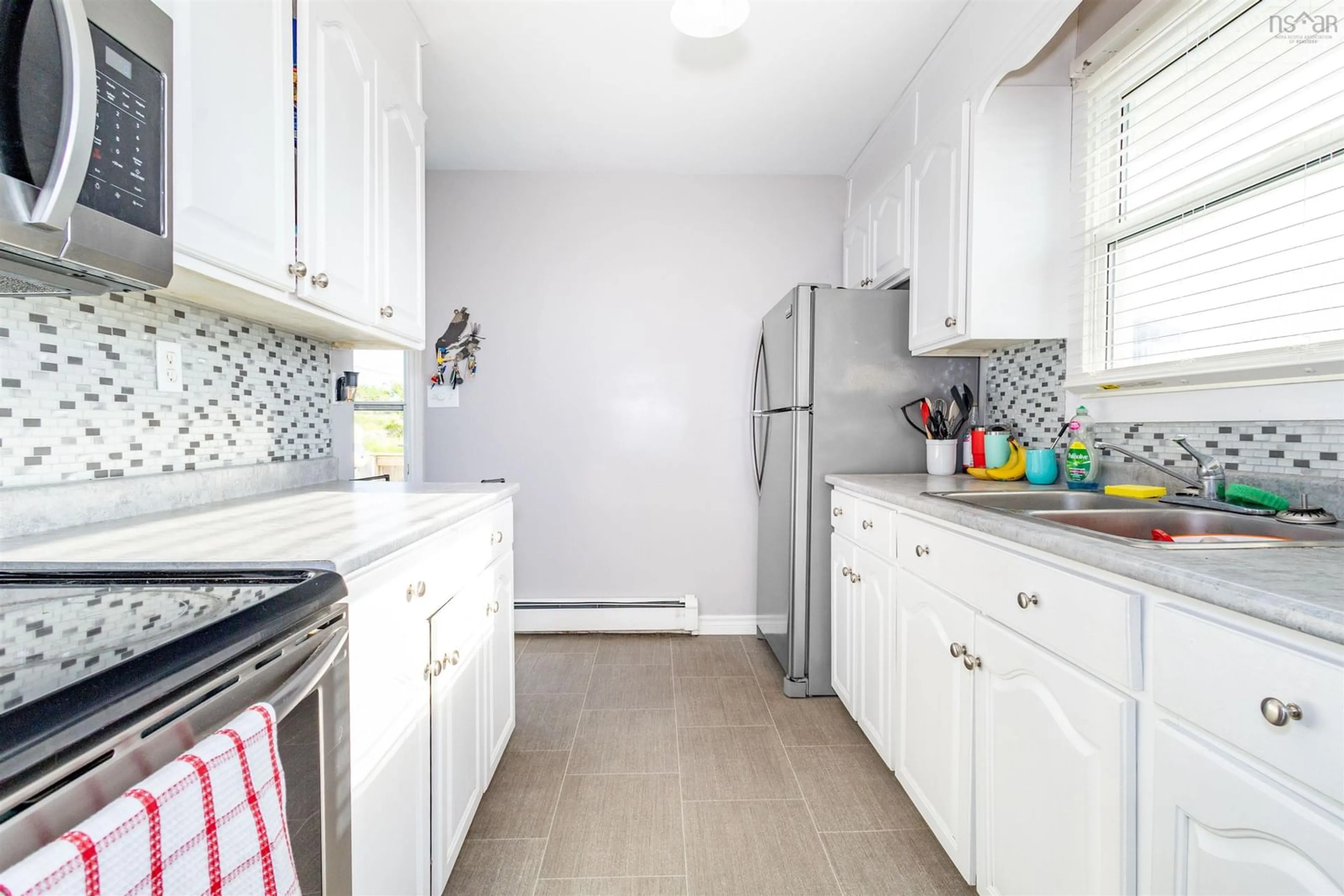 Standard kitchen, ceramic/tile floor for 261 Mcintyre Lane, Glace Bay Nova Scotia B1A 5X6