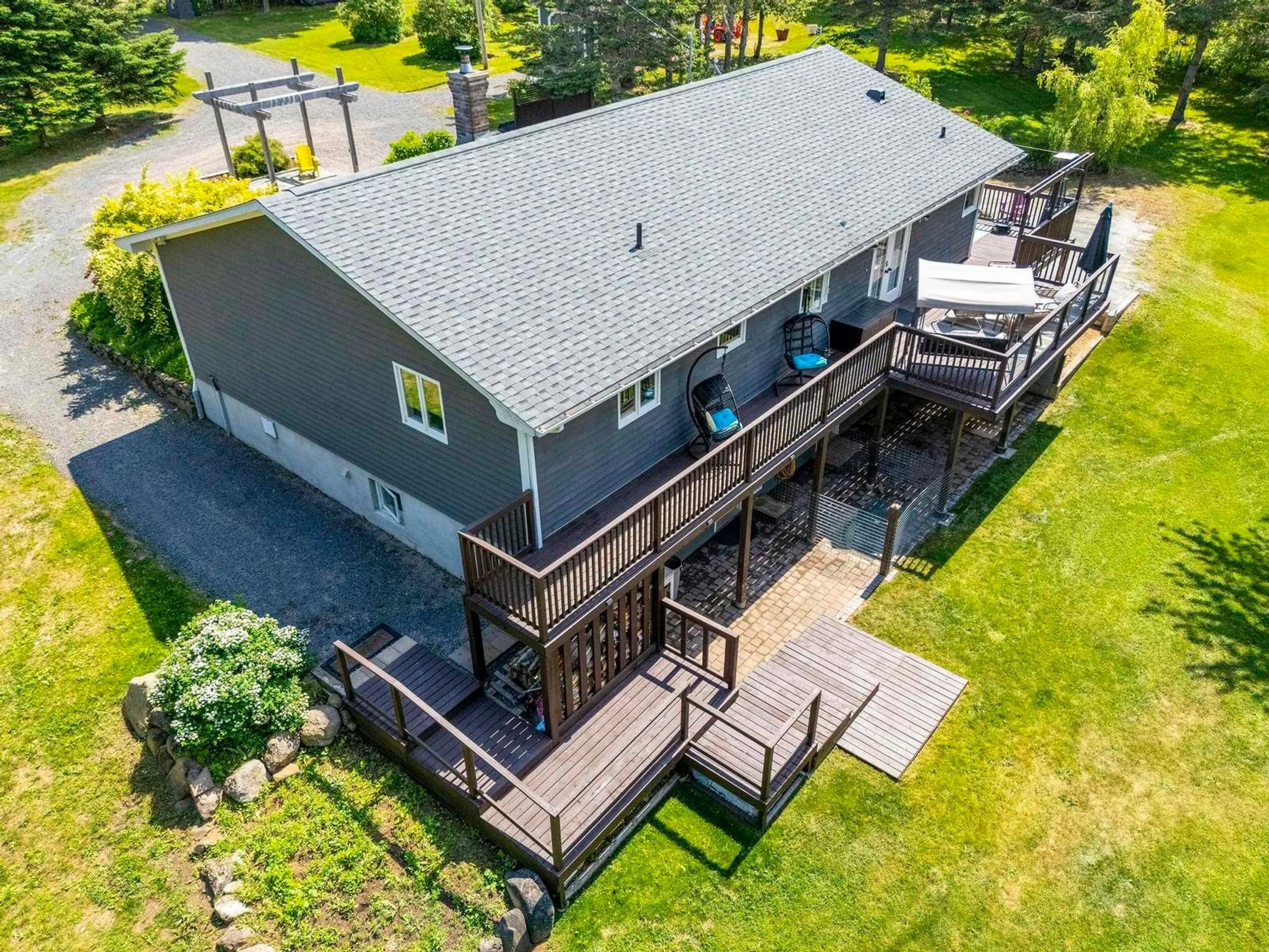 A pic from outside/outdoor area/front of a property/back of a property/a pic from drone, water/lake/river/ocean view for 4323 Black Rock Rd, Black Rock Nova Scotia B0P 1V0