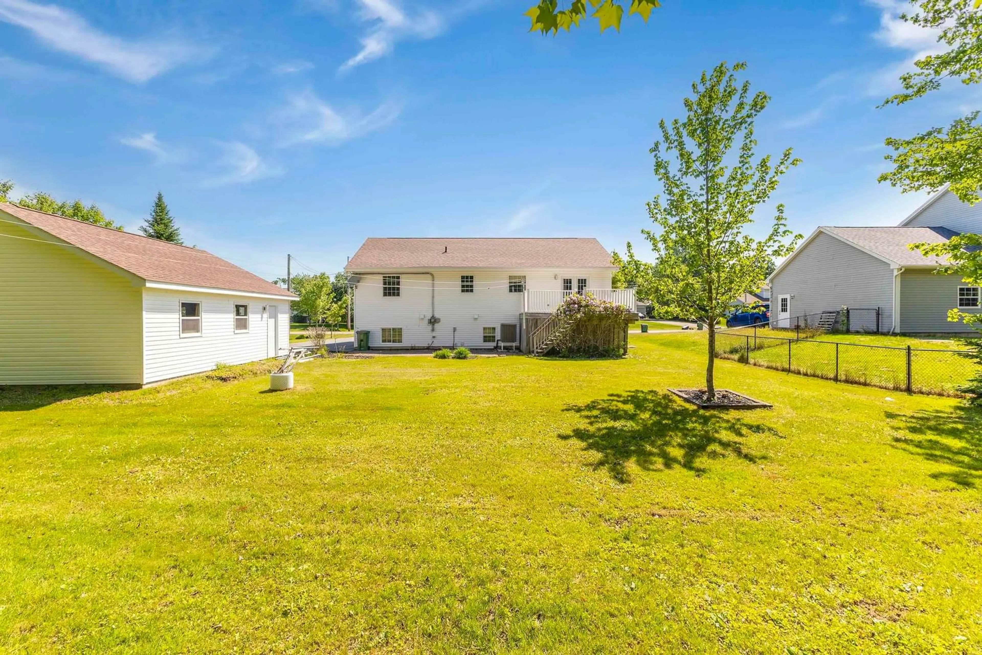 A pic from outside/outdoor area/front of a property/back of a property/a pic from drone, water/lake/river/ocean view for 35 Englewood Crt, Valley Nova Scotia B6L 3K7