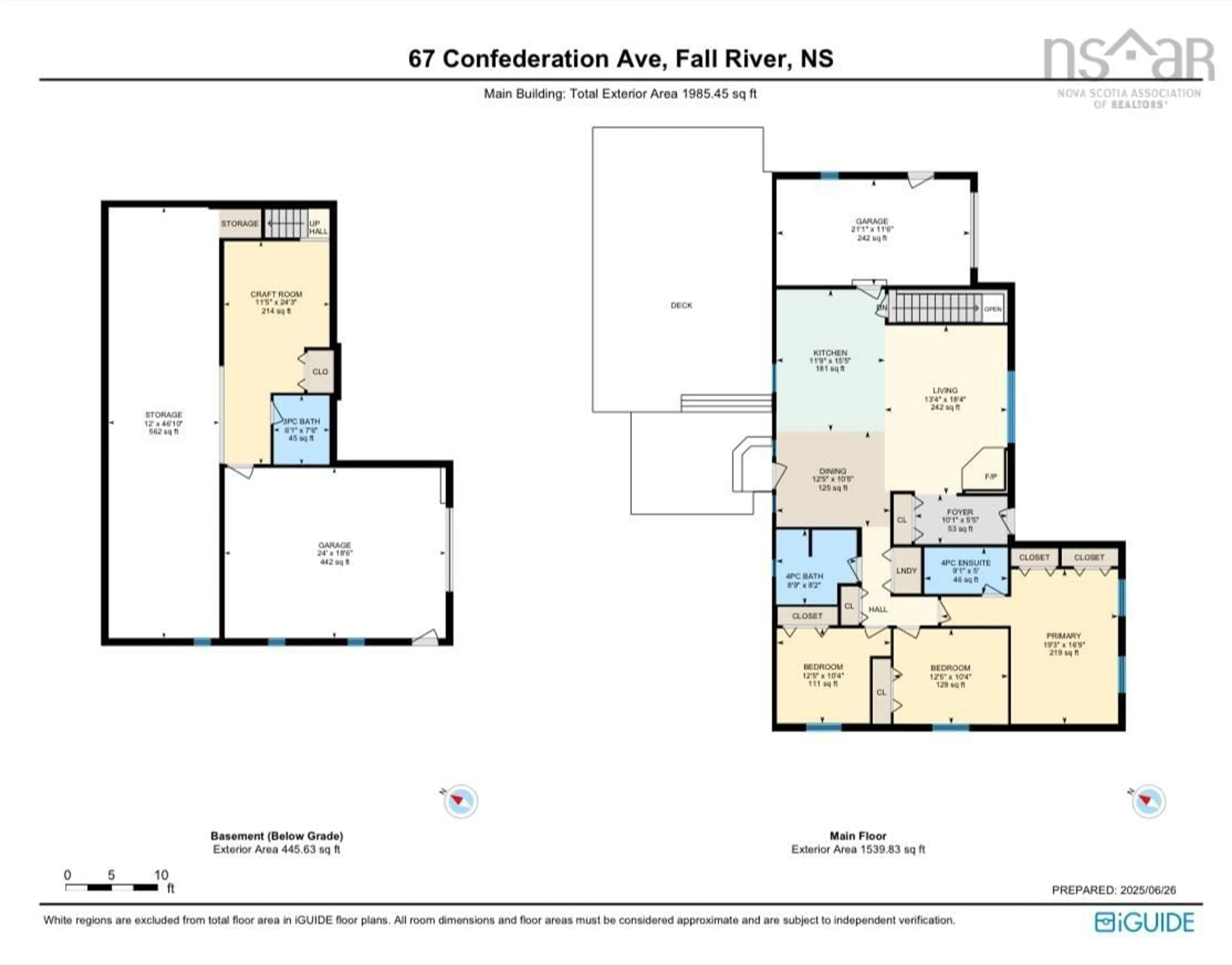 Floor plan for 67 Confederation Ave, Fall River Nova Scotia B2T 1N1