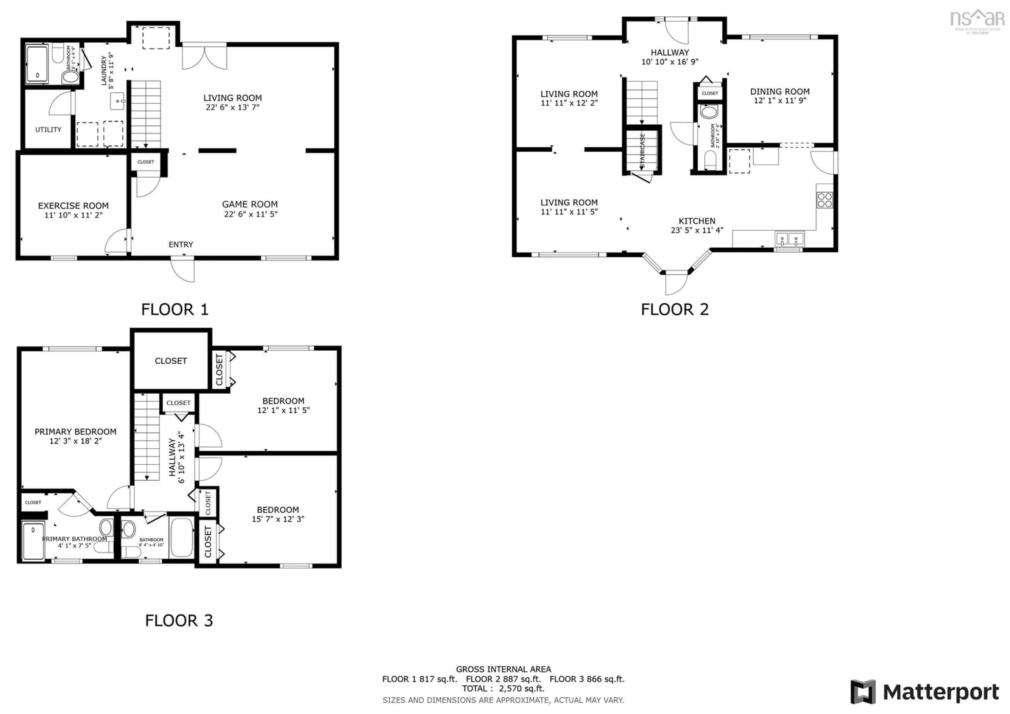 Floor plan for 116 Thompson Run, Hammonds Plains Nova Scotia B4B 1T7