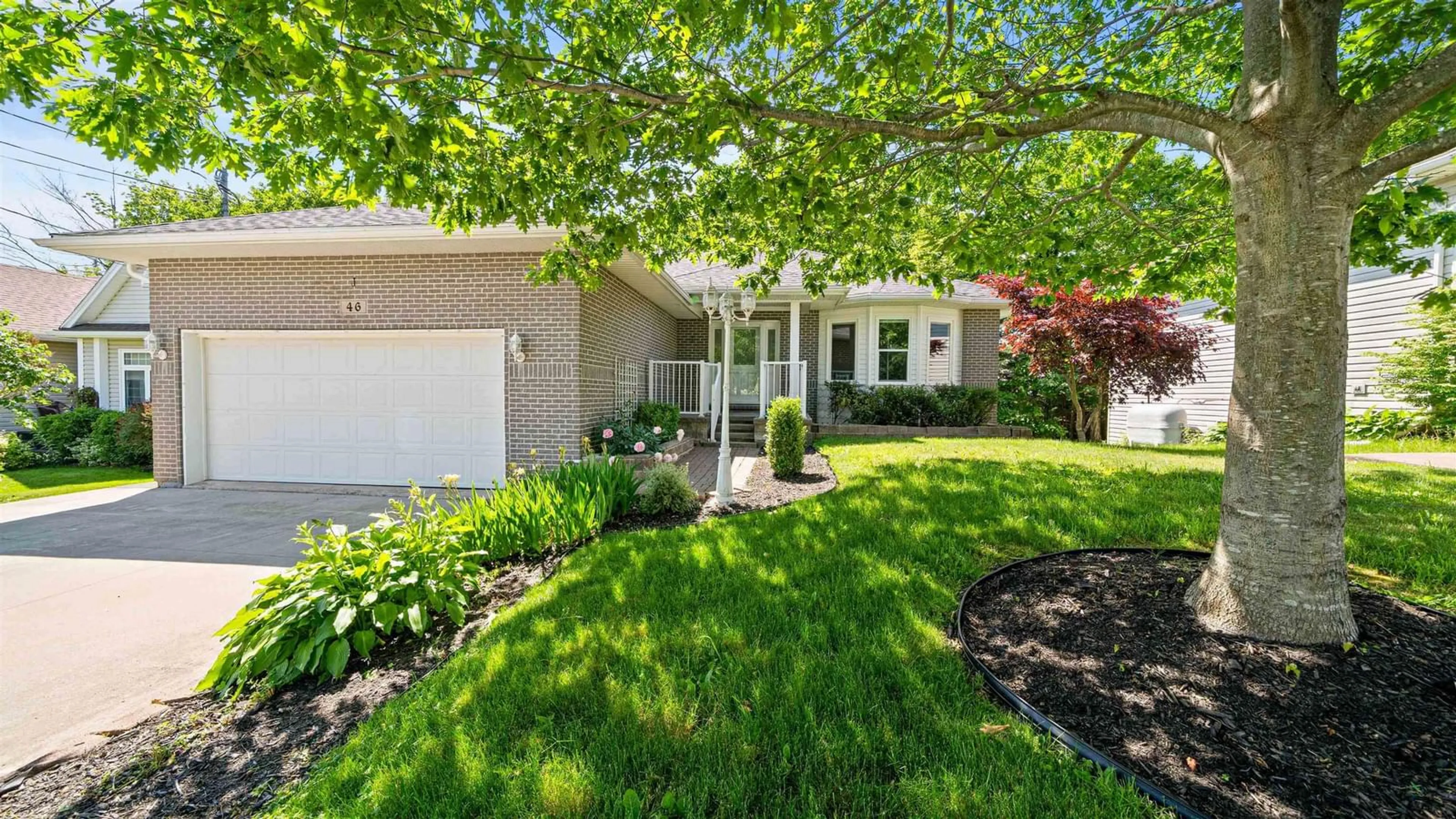 Home with vinyl exterior material, street for 46 Lochiel Cir, Dartmouth Nova Scotia B2W 6H1