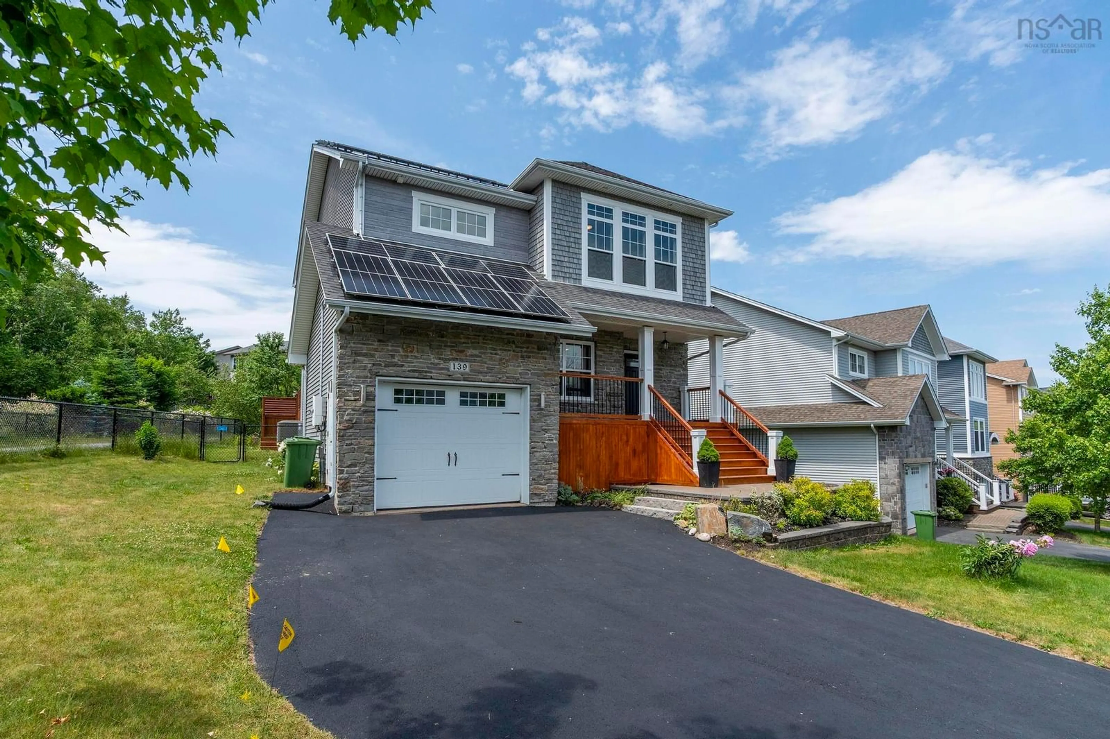Home with vinyl exterior material, street for 139 Hollyhock Way, West Bedford Nova Scotia B4B 0H7