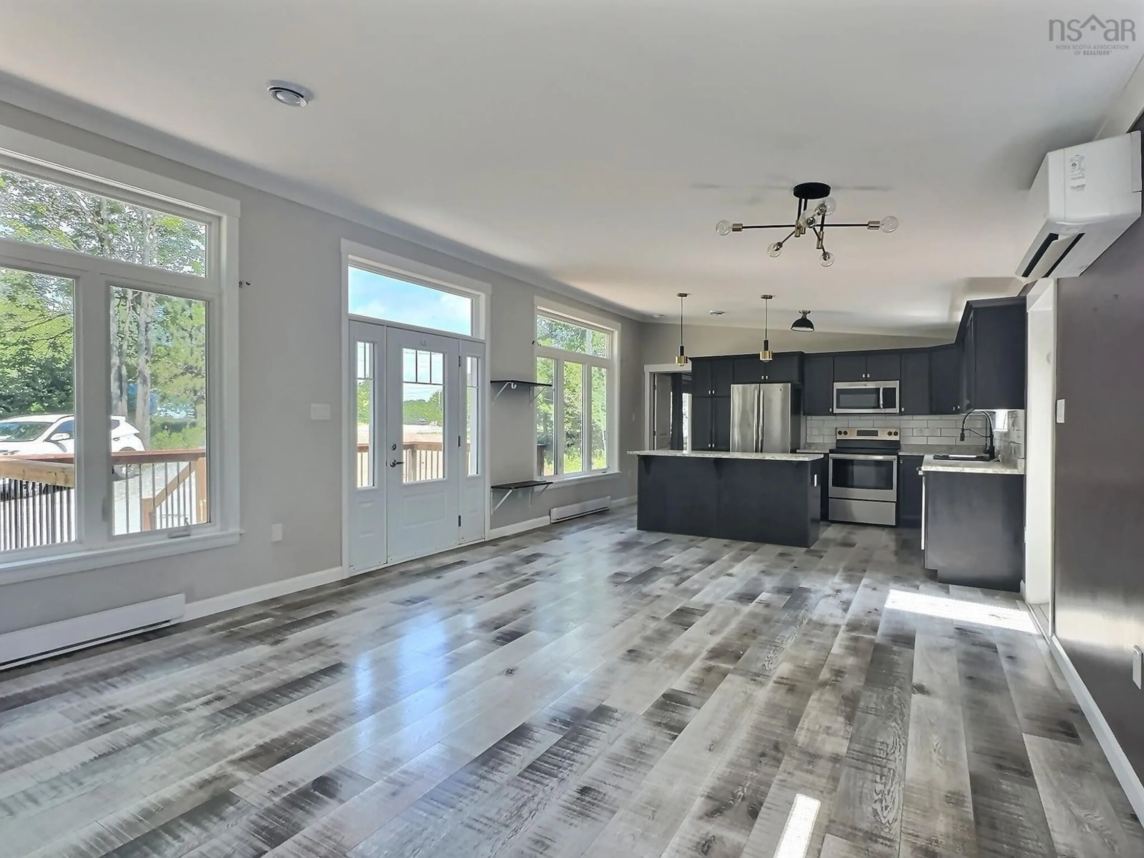 Open concept kitchen, ceramic/tile floor for 108 Guest Dr, Bible Hill Nova Scotia B2N 6N9