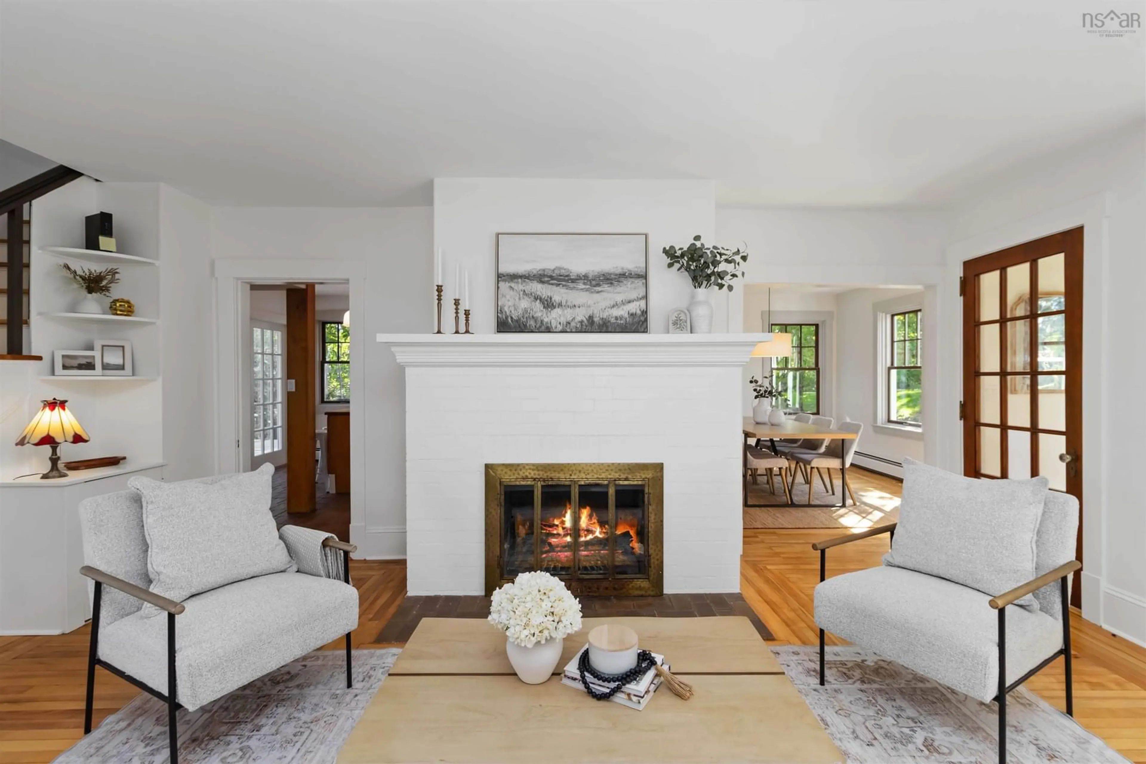Living room with furniture, unknown for 86 Tremont St, Chester Nova Scotia B0J 1J0