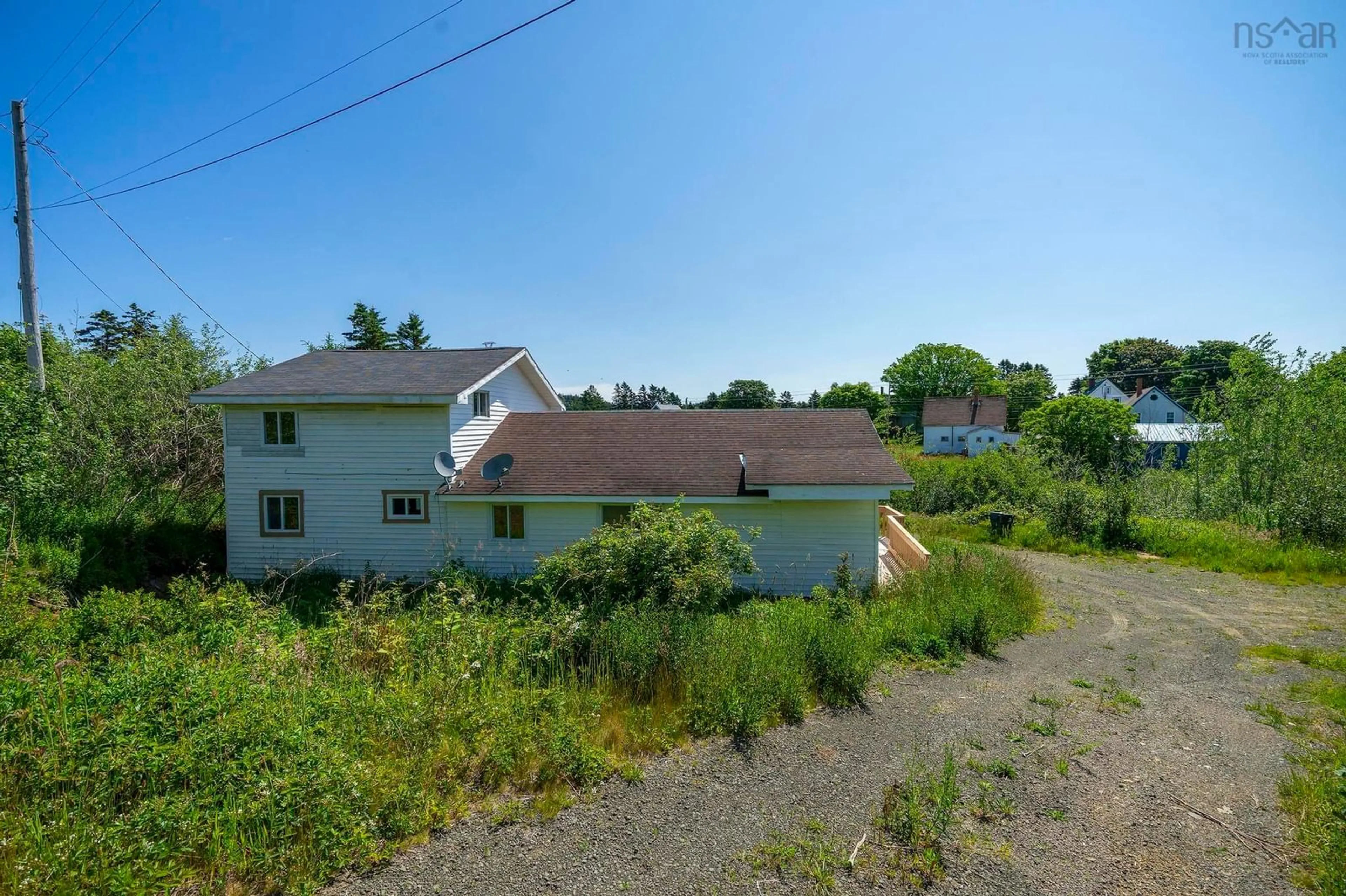 A pic from outside/outdoor area/front of a property/back of a property/a pic from drone, unknown for 18 Outhouse Lane, Digby County Nova Scotia B0V 1G0