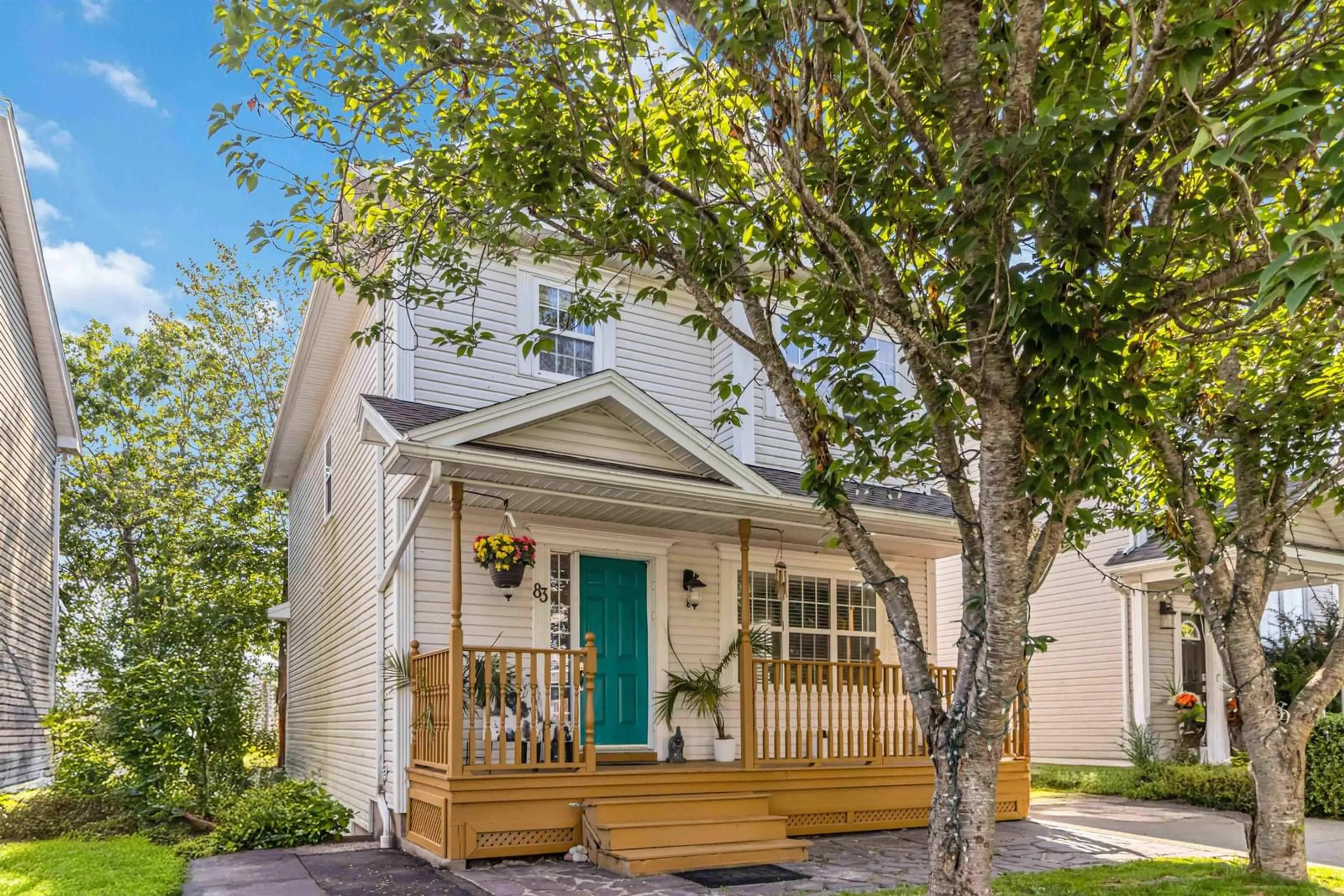 Home with vinyl exterior material, street for 83 Red Fern Terr, Halifax Nova Scotia B3S 1K9