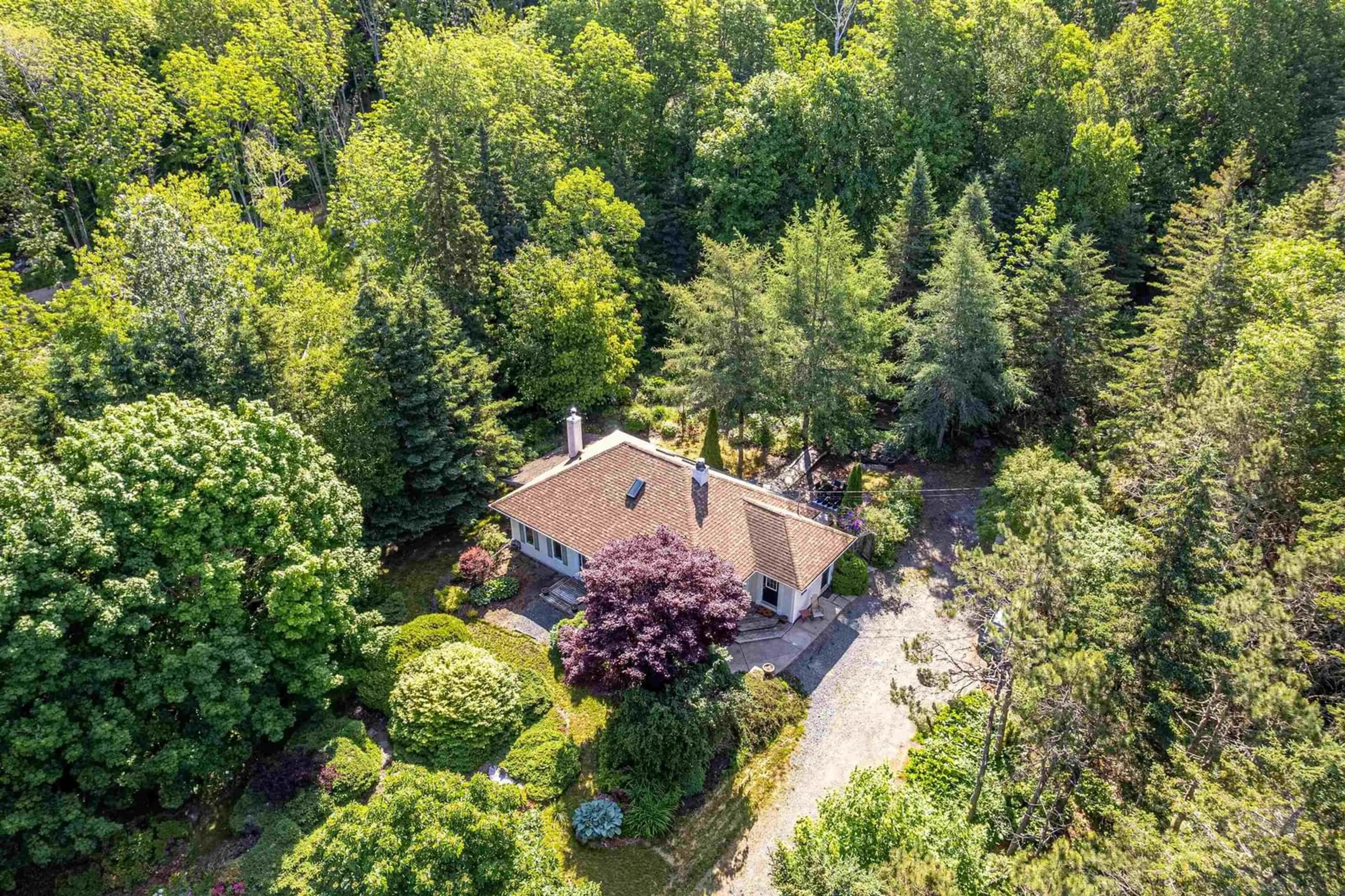 A pic from outside/outdoor area/front of a property/back of a property/a pic from drone, forest/trees view for 10175 Peggys Cove Rd, Glen Margaret Nova Scotia B3Z 3J2