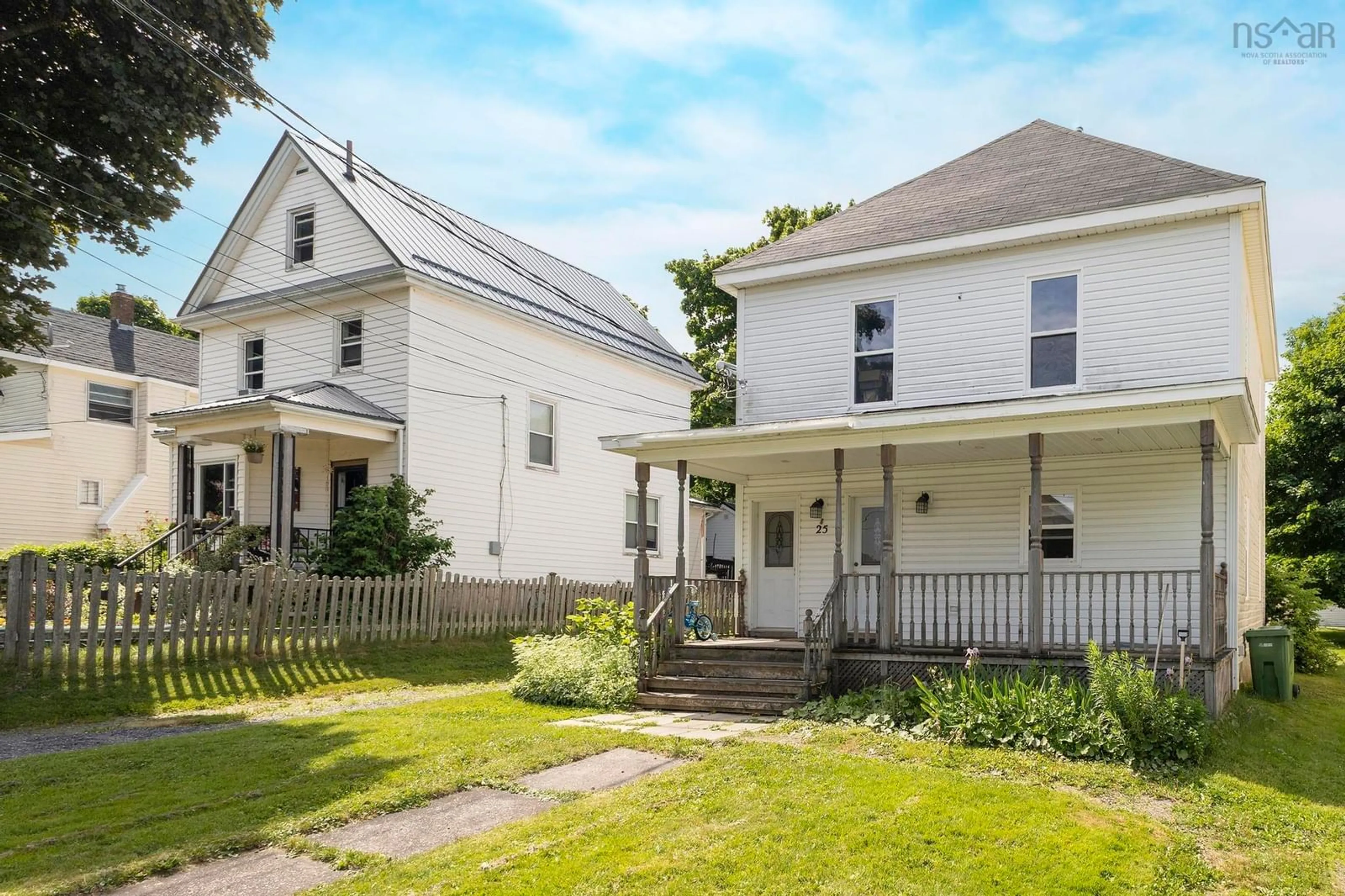 A pic from outside/outdoor area/front of a property/back of a property/a pic from drone, street for 25 Jubilee Ave, Stellarton Nova Scotia B0K 1S0
