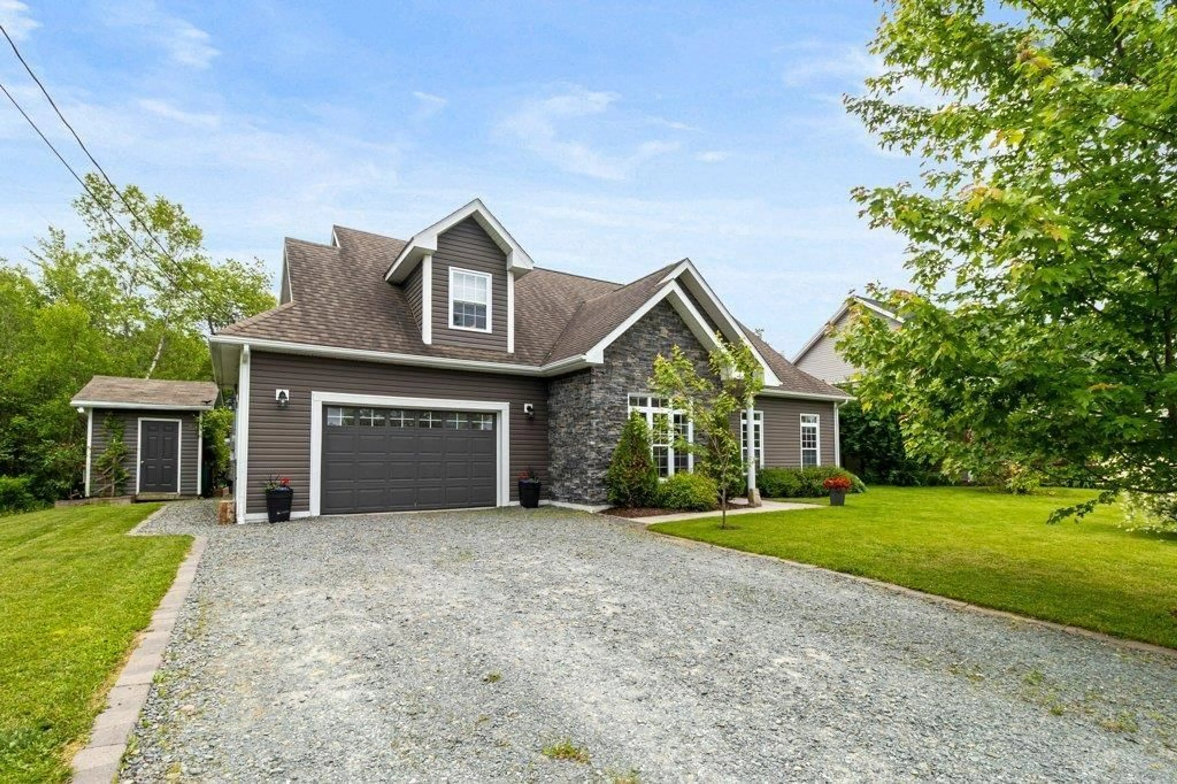 Home with brick exterior material, street for 26 Acorn Ave, Lantz Nova Scotia B2S 1Y4