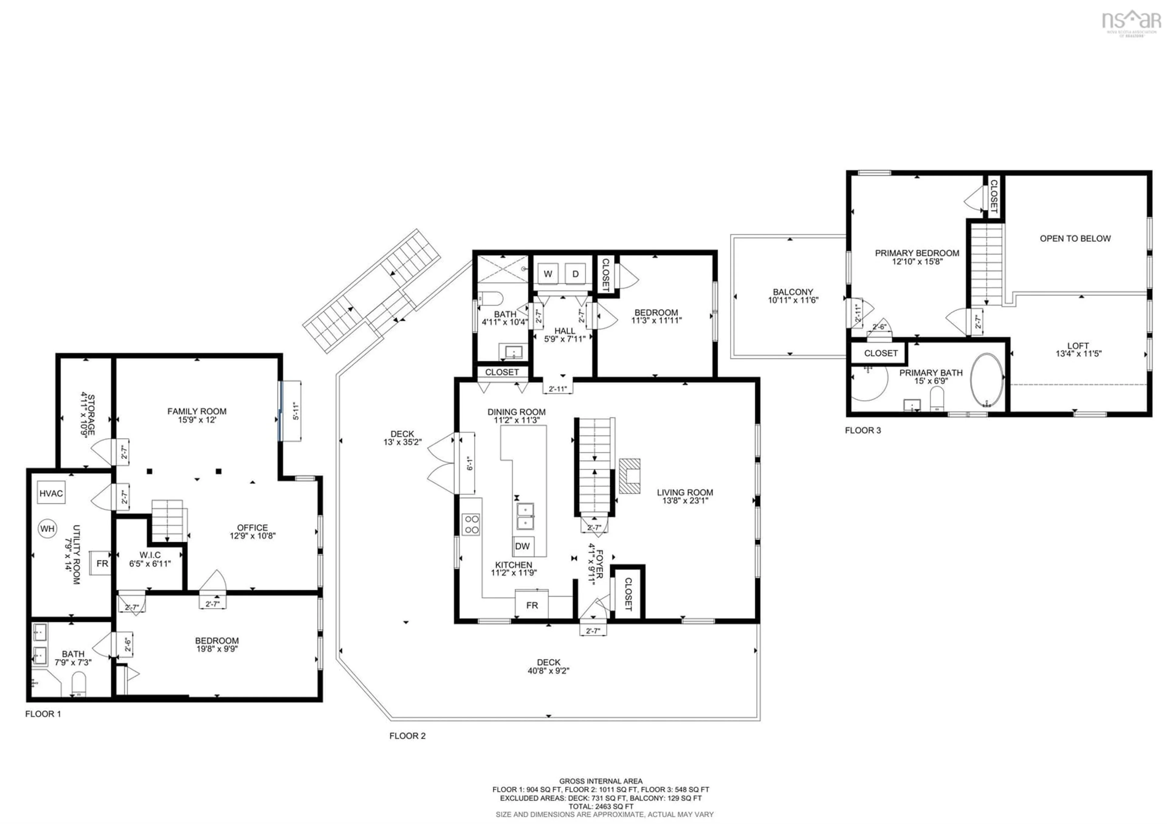 Floor plan for 85 Otter Point Rd, East Chester Nova Scotia B0J 1J0