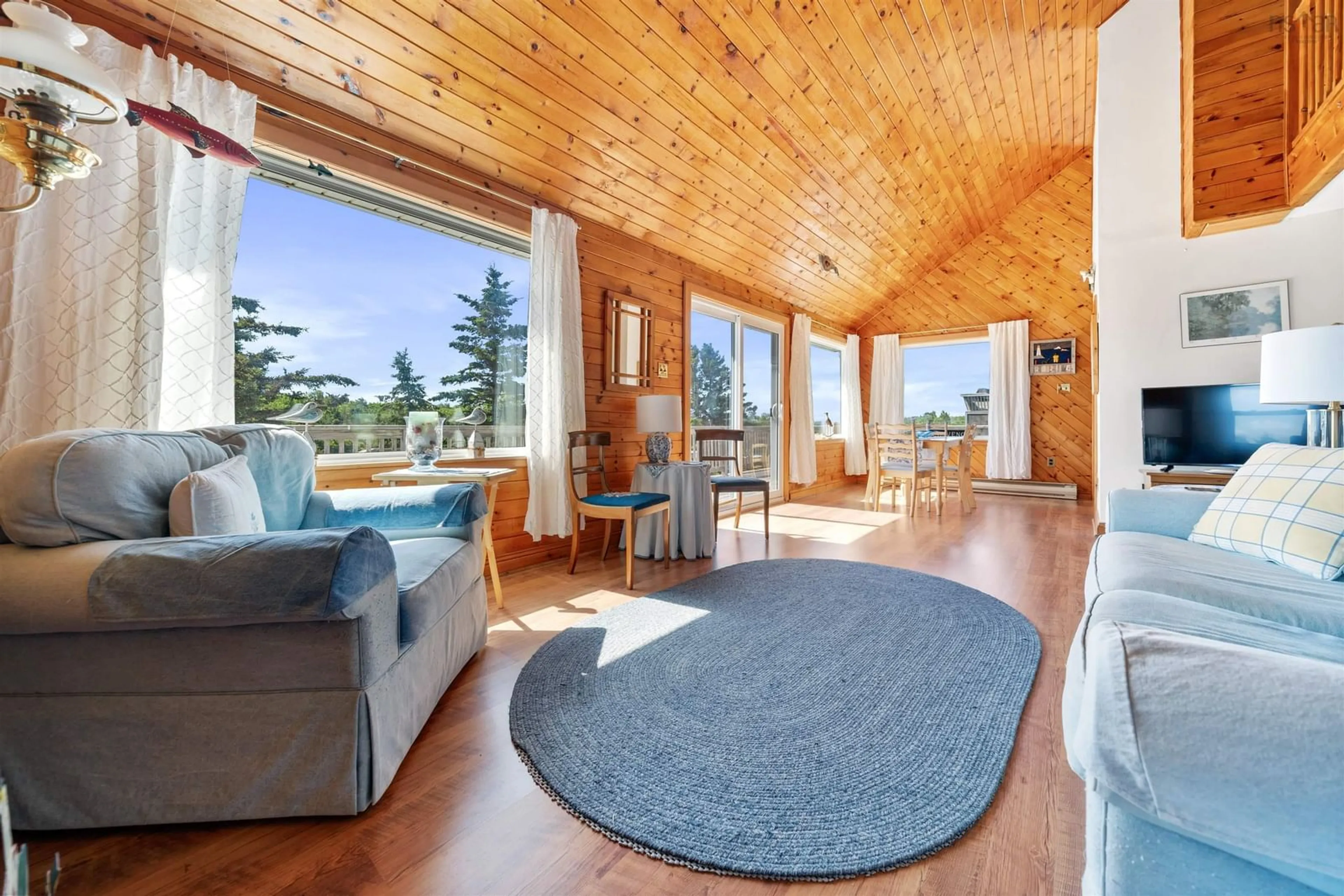 Living room with furniture, unknown for 23 Hilltop Lane, Caribou Island Nova Scotia B0K 1H0