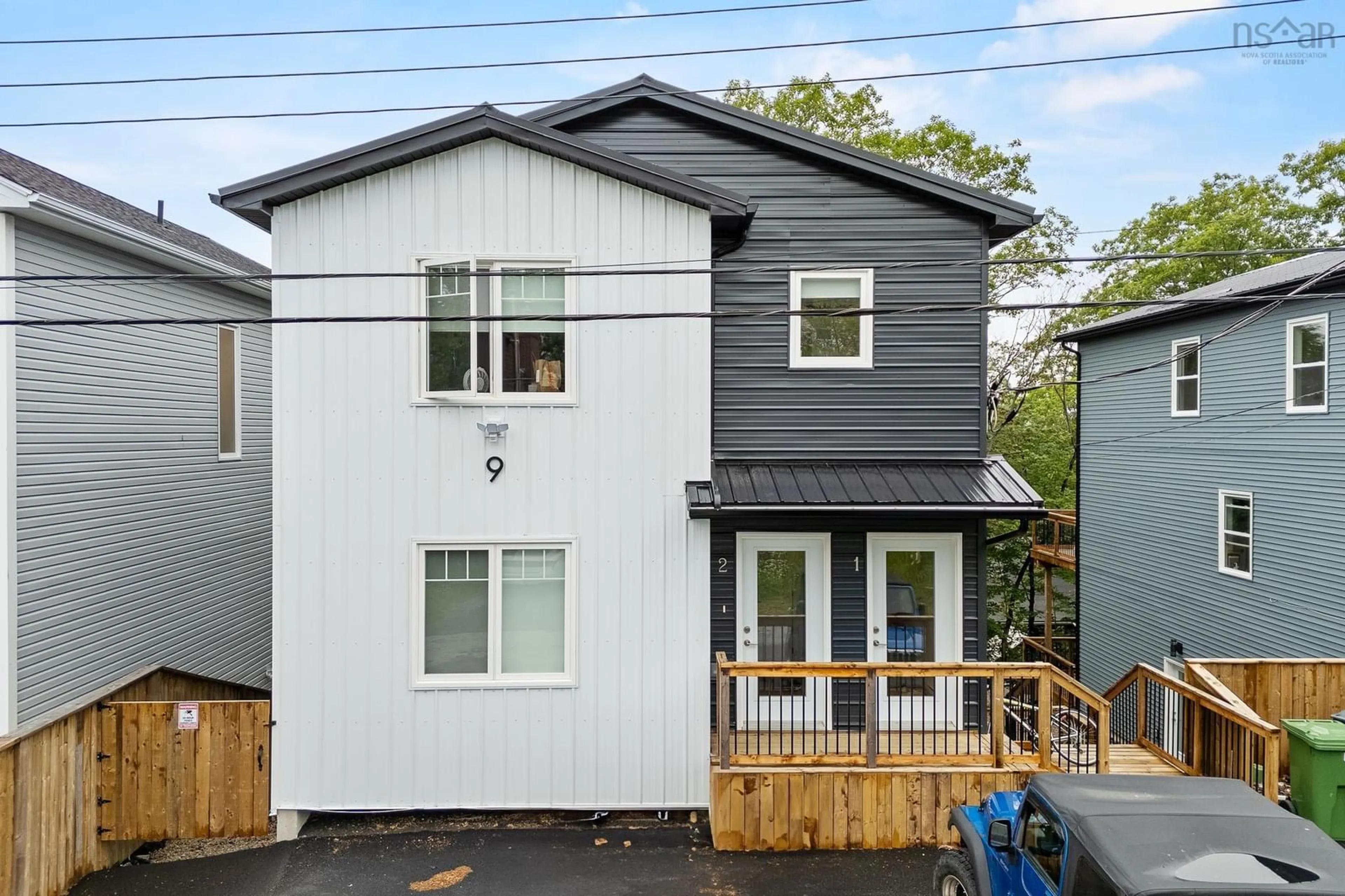 Home with vinyl exterior material, street for 9 Hilchie Rd, Dartmouth Nova Scotia B3A 1T5