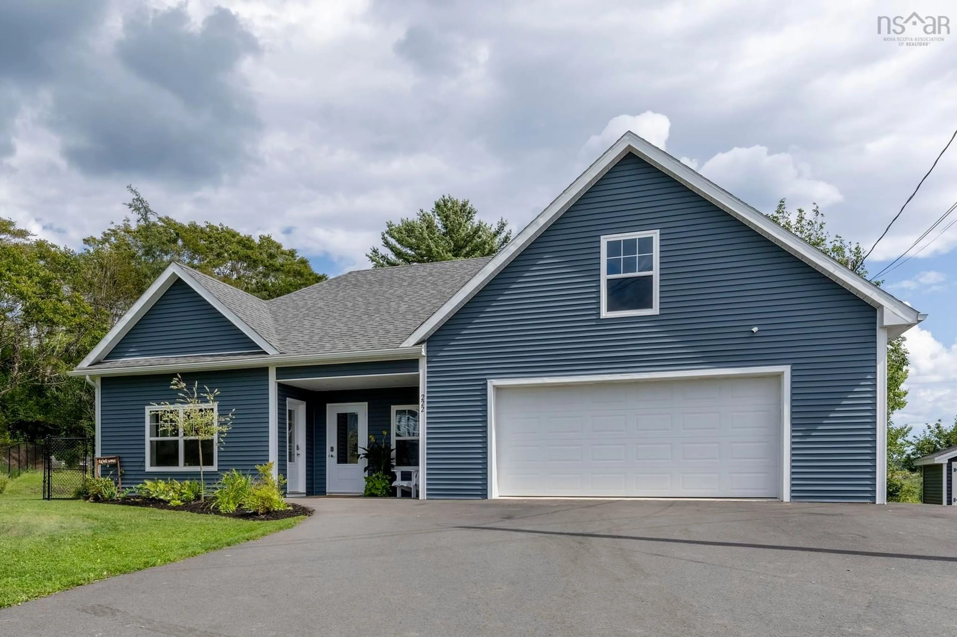 Home with vinyl exterior material, street for 222 Adams St, Lunenburg Nova Scotia B0J 2C0