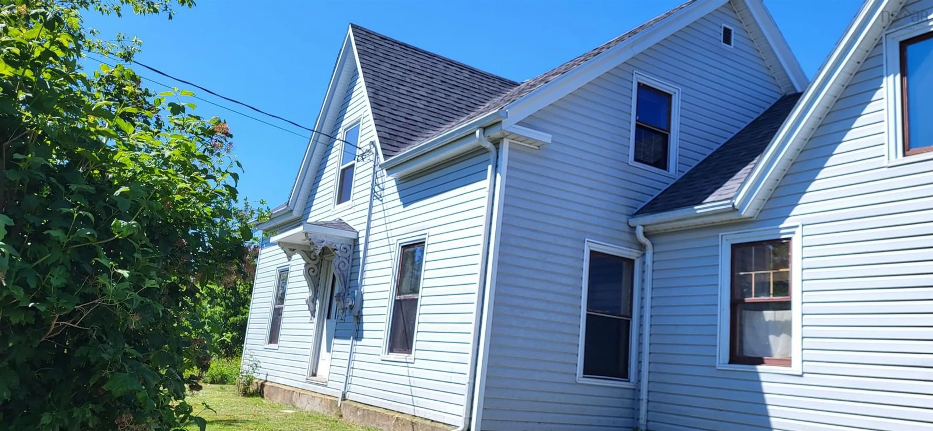 Home with vinyl exterior material, street for 4565 Highway 340 #340, Carleton Nova Scotia B5A 5P9