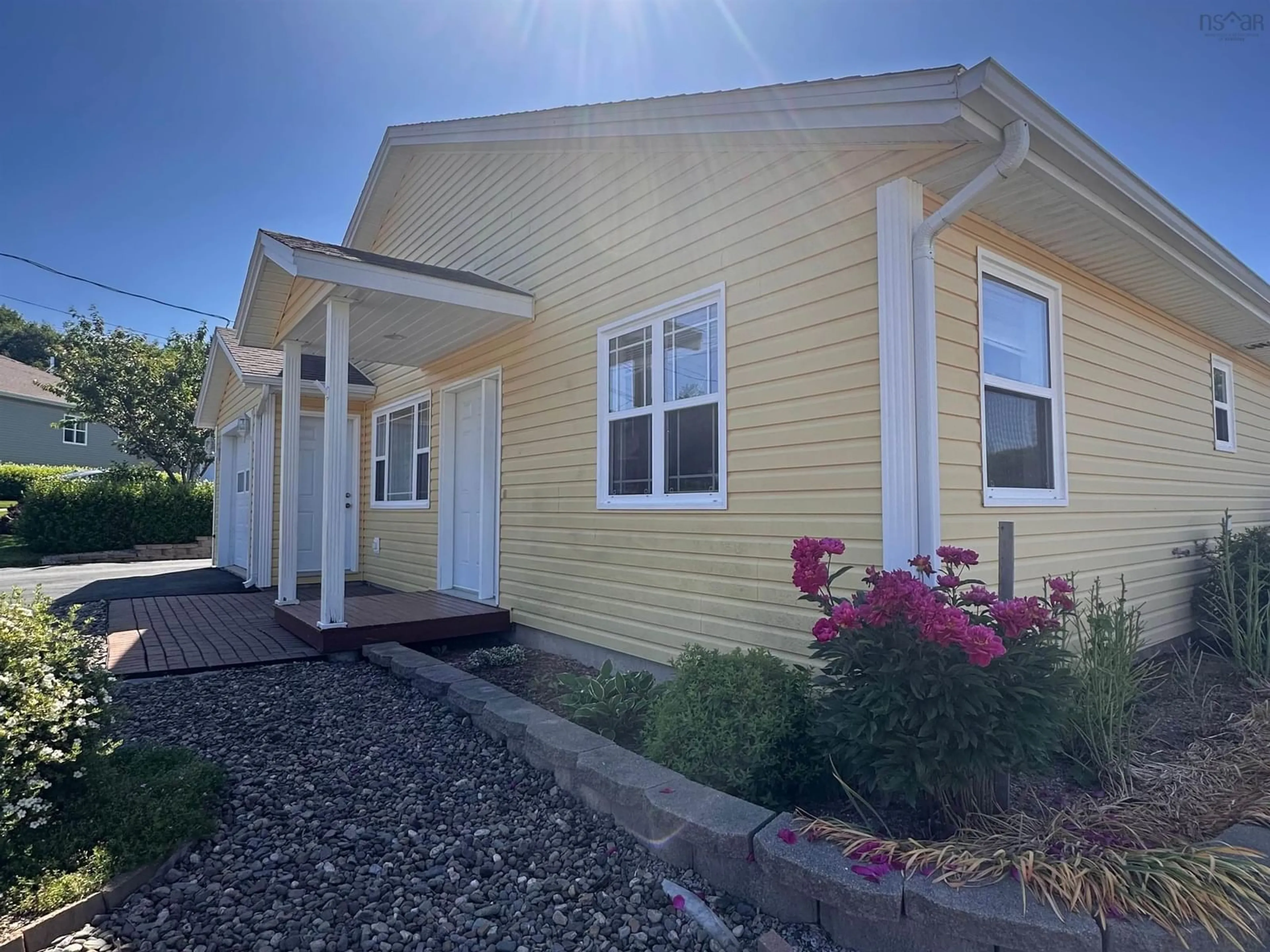 Home with vinyl exterior material, street for 8 Dr Ernst Crt, Bridgewater Nova Scotia B4V 9A3