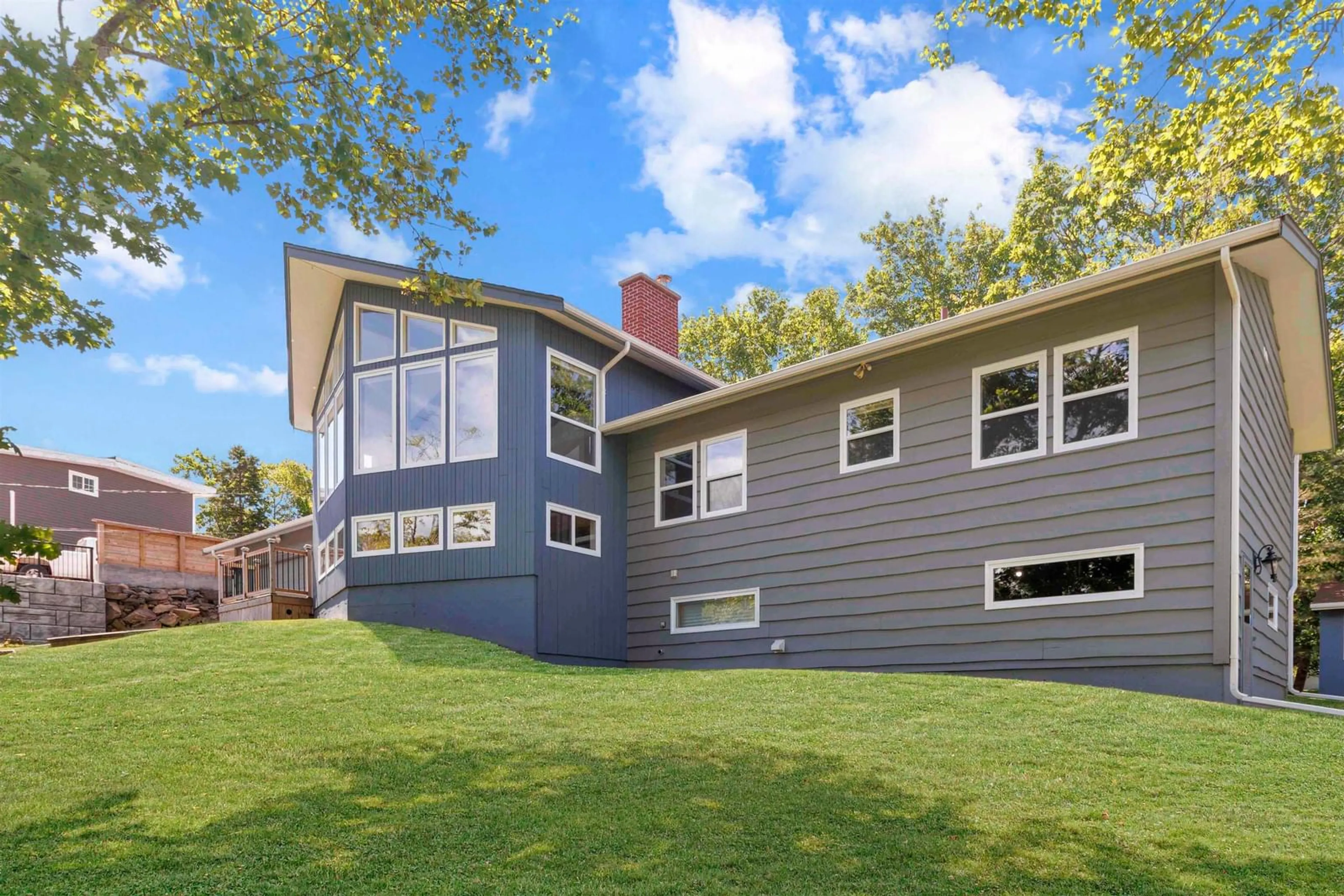 Home with vinyl exterior material, mountain view for 38 Broadholme Lane, Halifax Nova Scotia B3M 3C1
