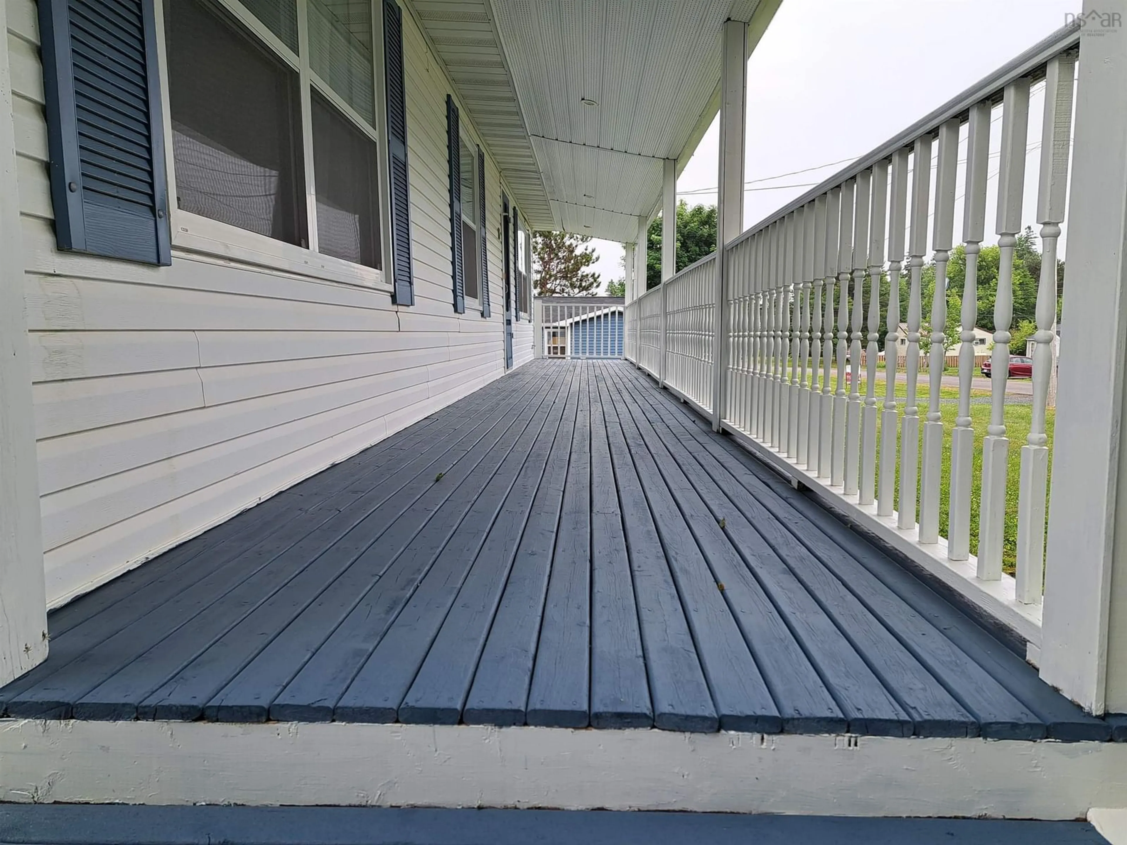 Home with vinyl exterior material, street for 16 Kay Crt, Valley Nova Scotia B6L 3T3