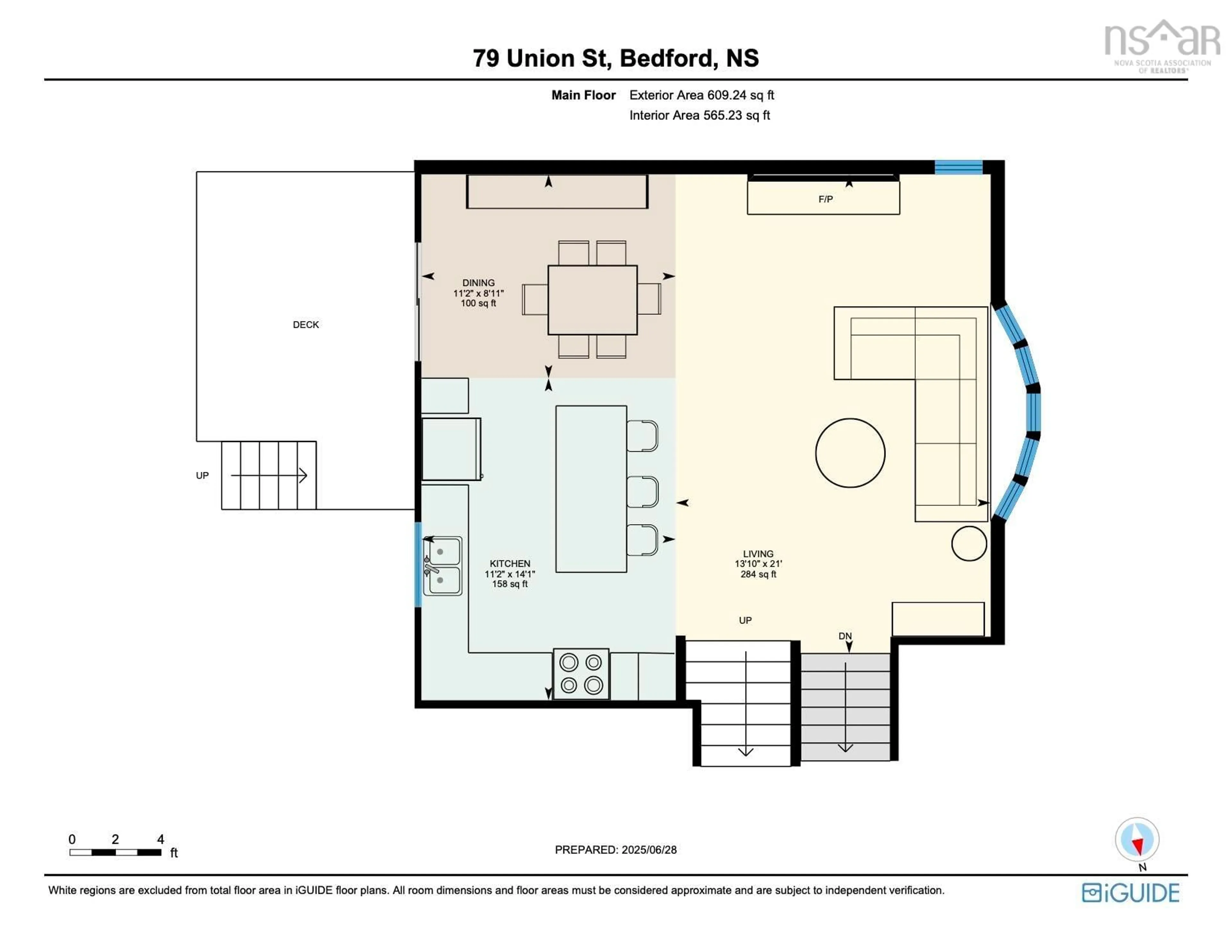 Floor plan for 79 Union St, Bedford Nova Scotia B4A 2B6