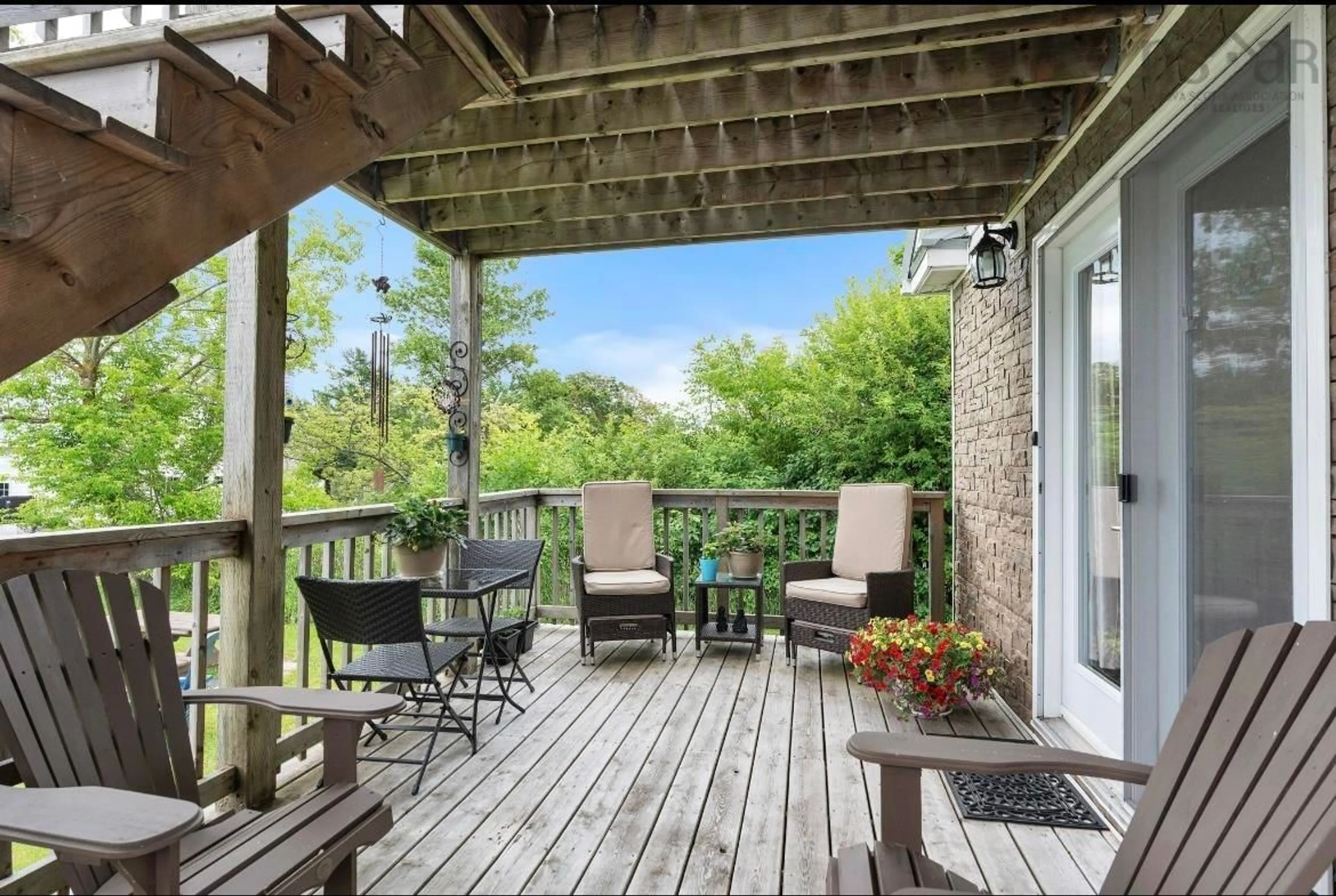 Patio, water/lake/river/ocean view for 108 Church St, Pugwash Nova Scotia B0K 1L0