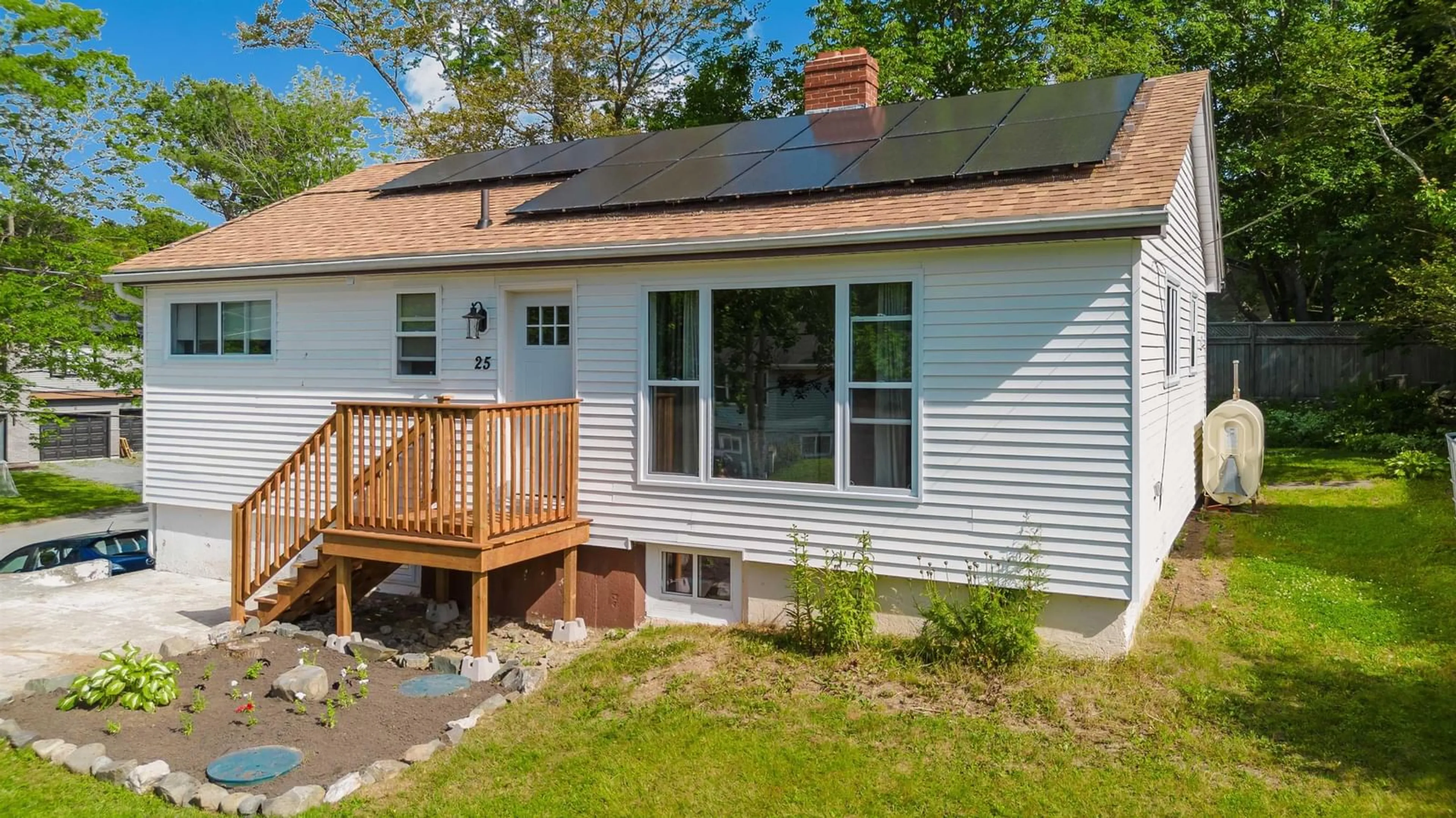 A pic from outside/outdoor area/front of a property/back of a property/a pic from drone, street for 25 Palmer Rd, Waverley Nova Scotia B2R 1P7