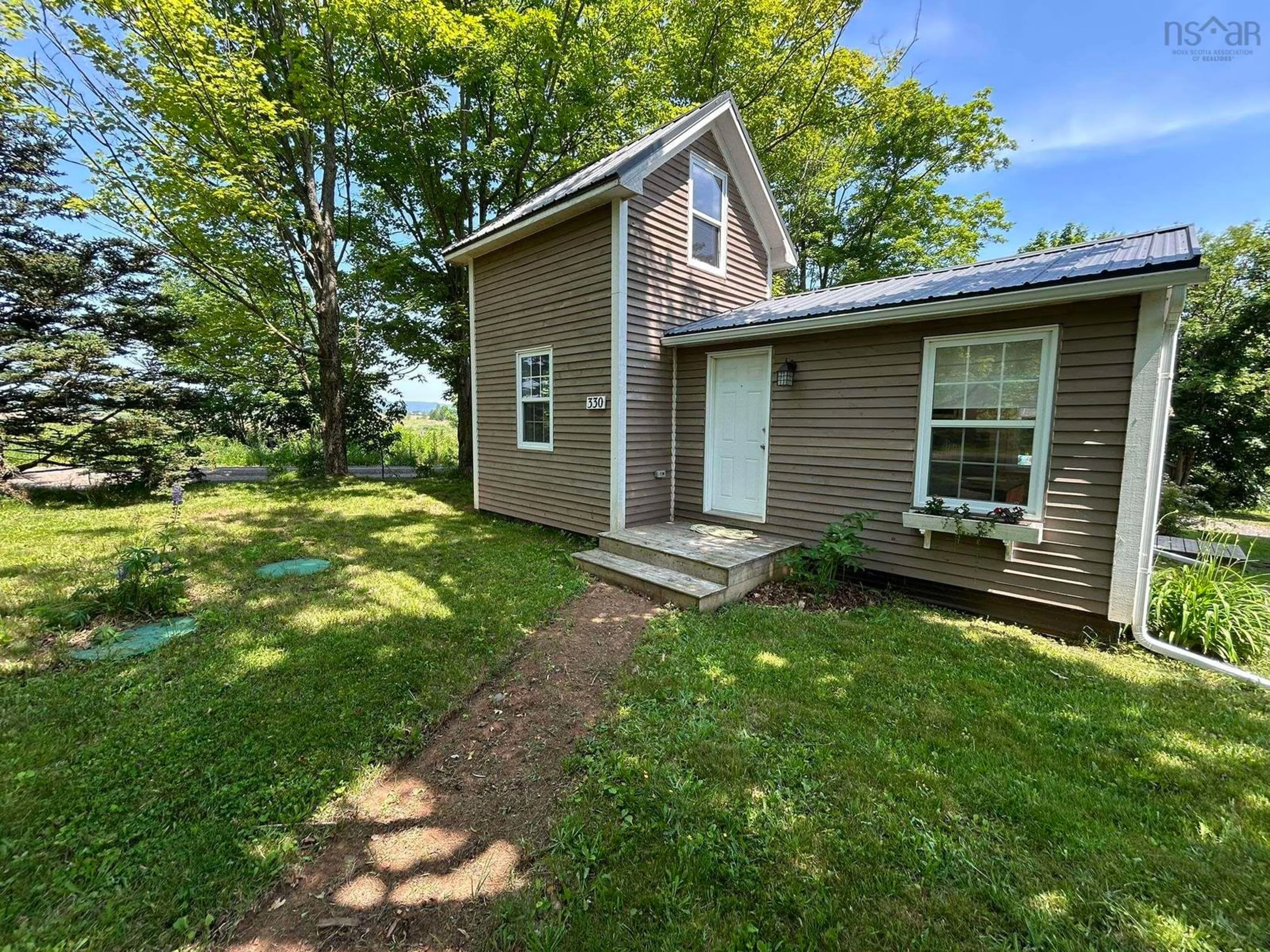 A pic from outside/outdoor area/front of a property/back of a property/a pic from drone, unknown for 330 Longspell Rd, Kingsport Nova Scotia B0P 1H0