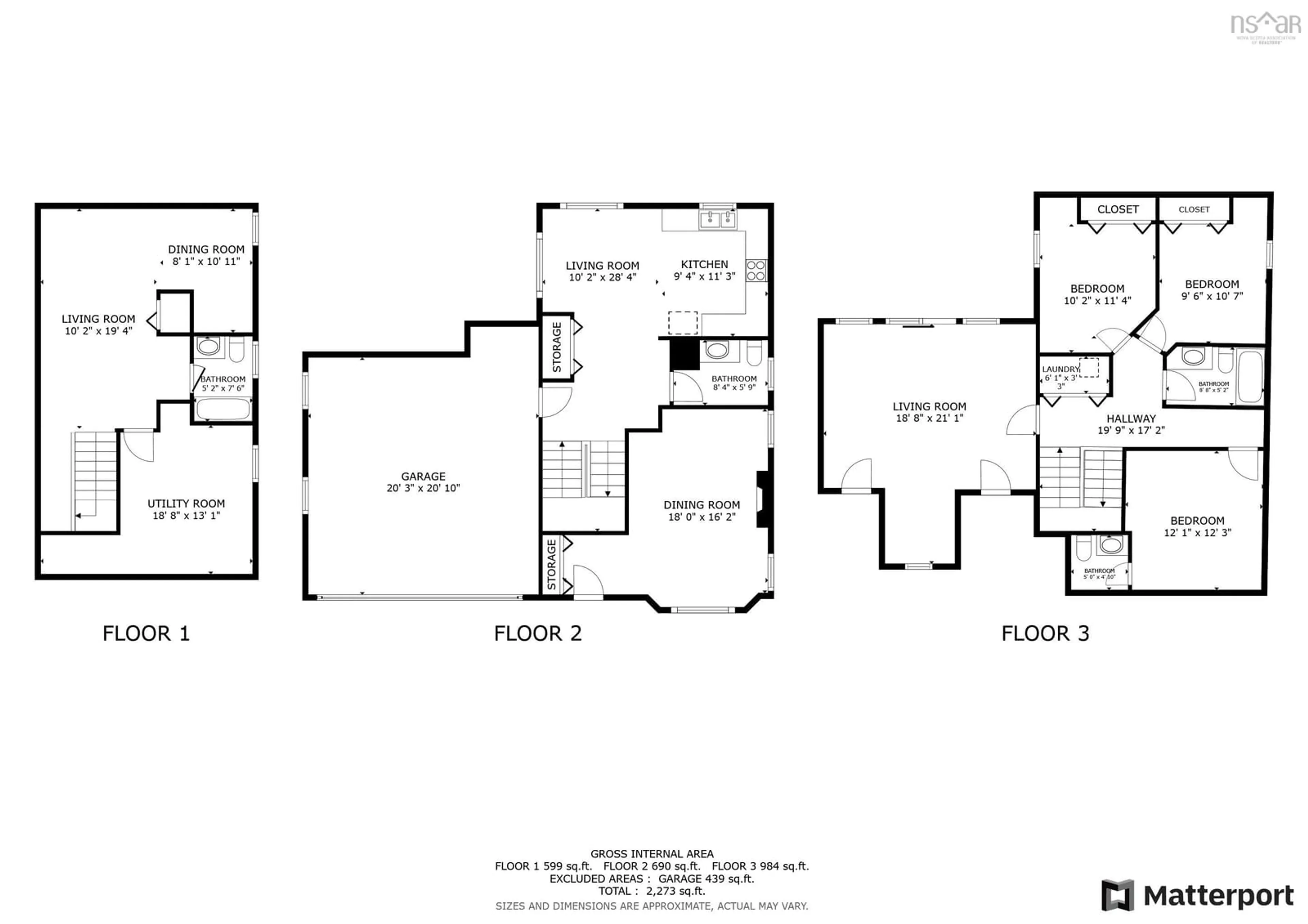Floor plan for 33 Abbey Rd, Amherst Nova Scotia B4H 4V9