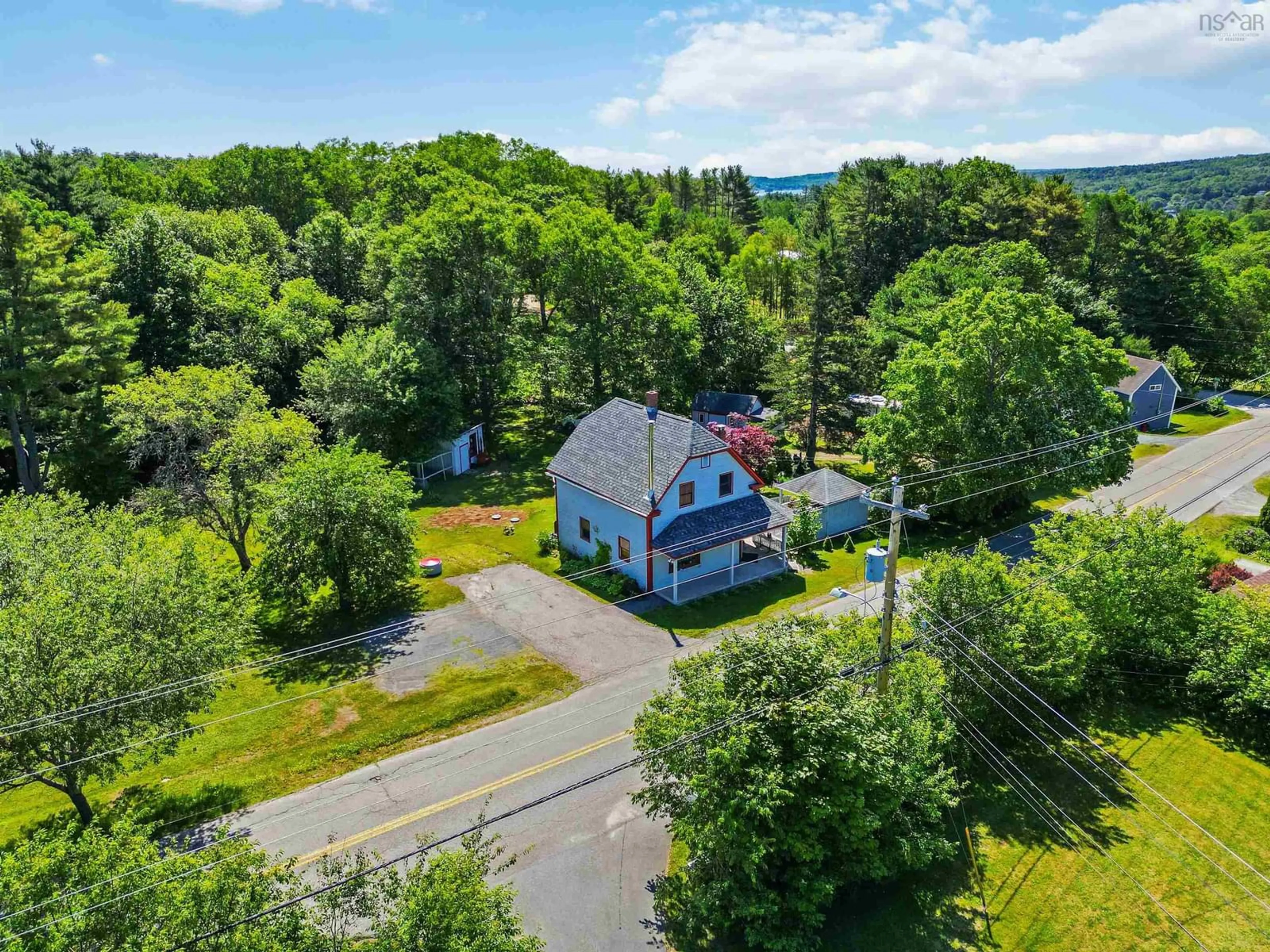 A pic from outside/outdoor area/front of a property/back of a property/a pic from drone, unknown for 82 Oakhill Rd, Dayspring Nova Scotia B4V 5R4