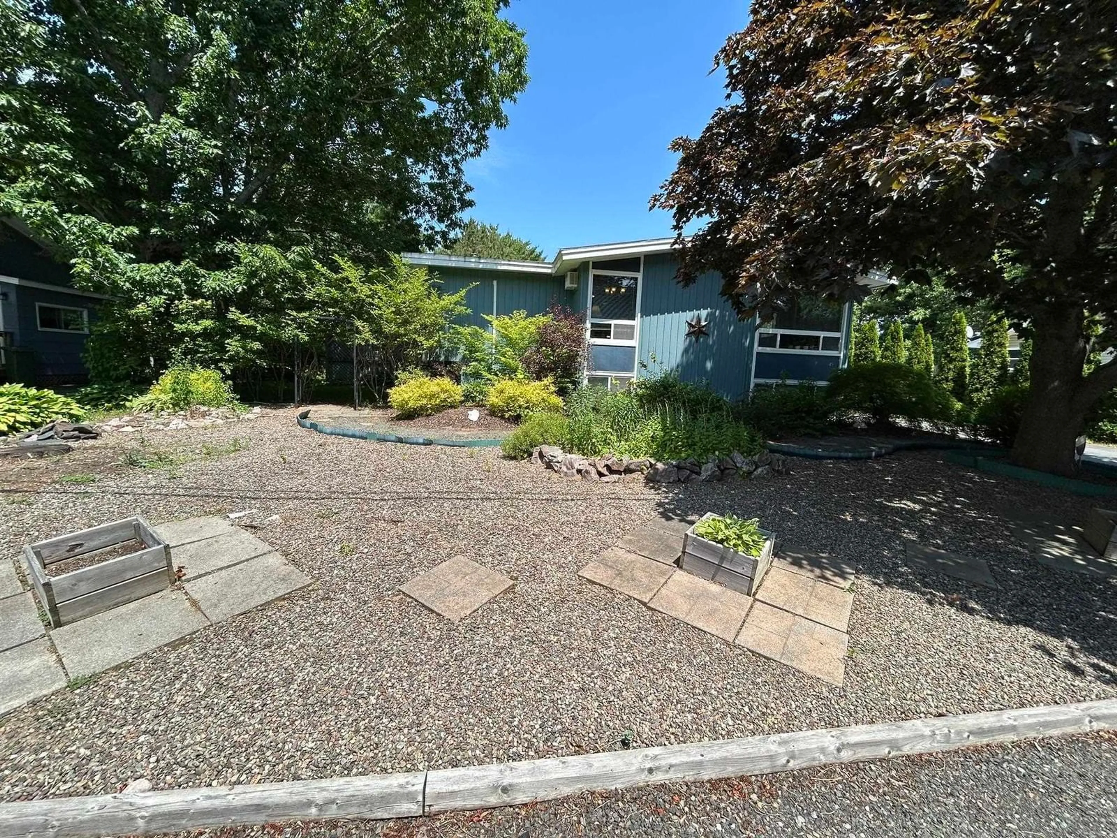 A pic from outside/outdoor area/front of a property/back of a property/a pic from drone, street for 45 Redden Ave, New Minas Nova Scotia B4N 3H8