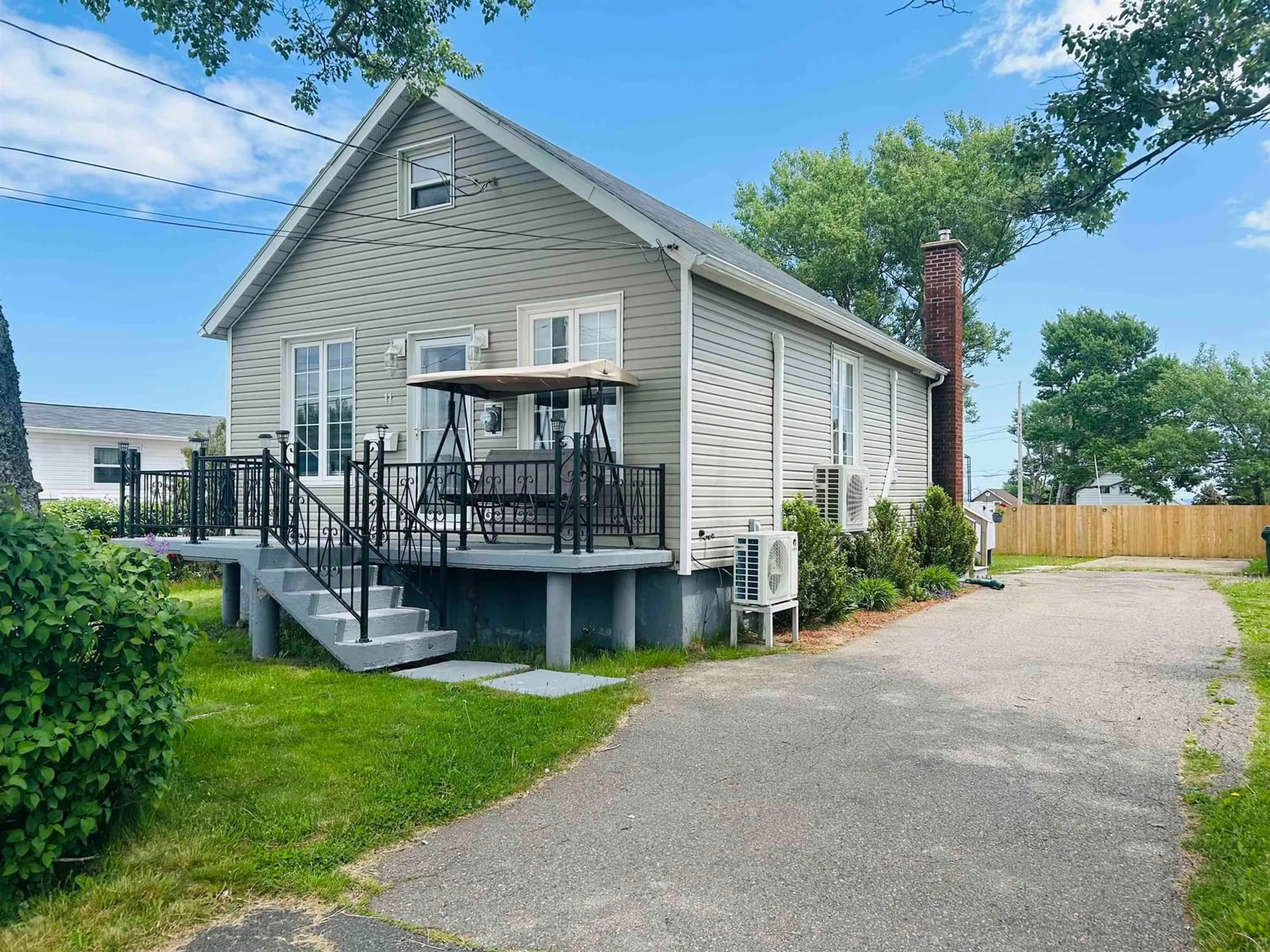 A pic from outside/outdoor area/front of a property/back of a property/a pic from drone, street for 11/13 Gordon Street, Glace Bay Nova Scotia B1A 3Z1