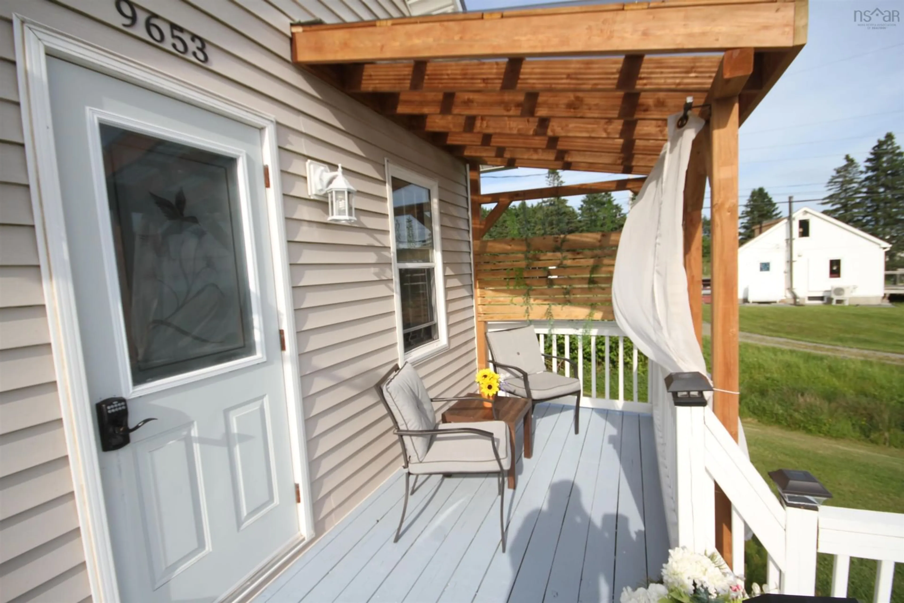 Patio, street for 9653 Grenville St, St. Peter's Nova Scotia B0E 3B0