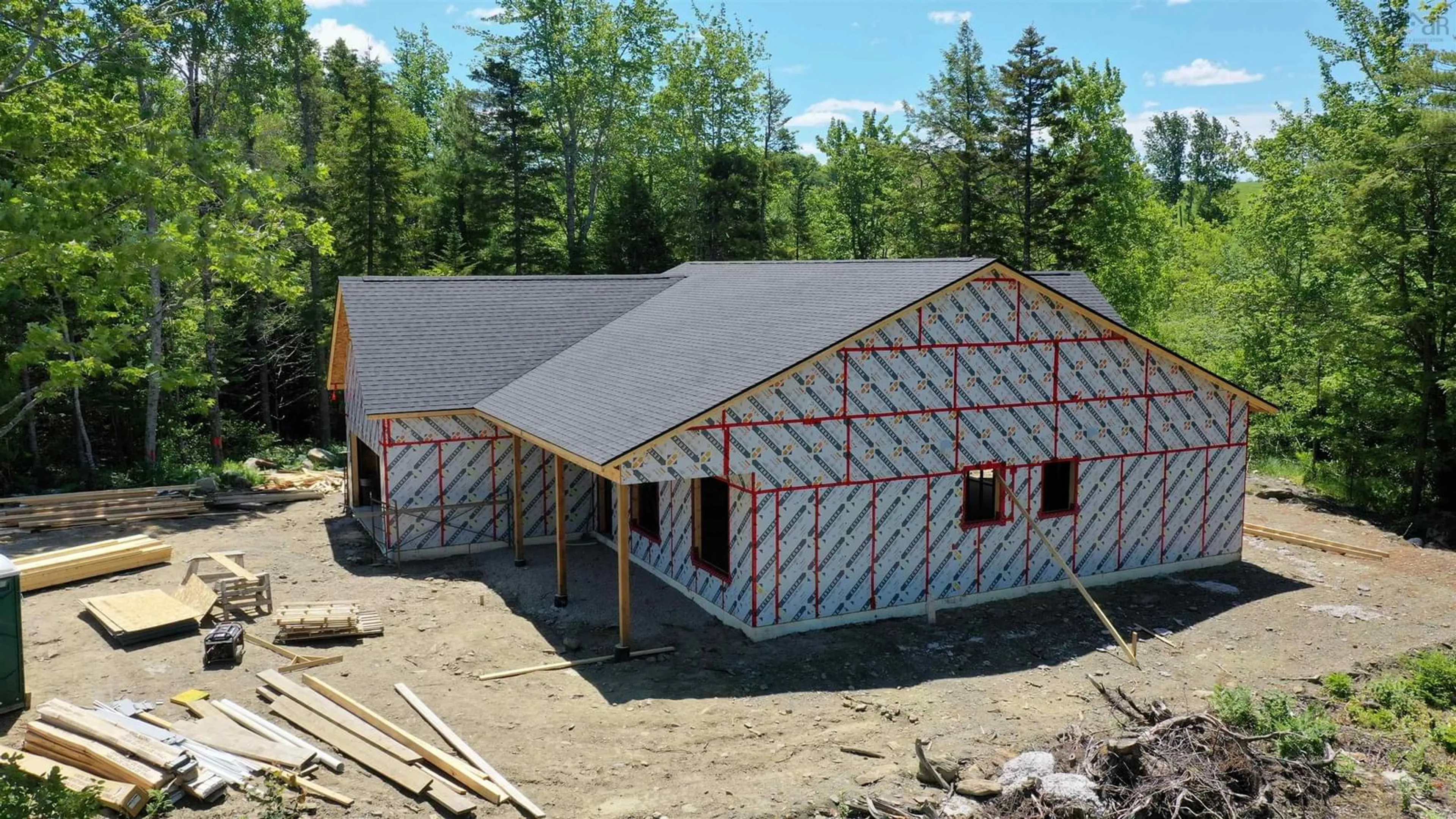 Home with vinyl exterior material, building for 17 Soleil Cres, Conquerall Mills Nova Scotia B4V 9H3