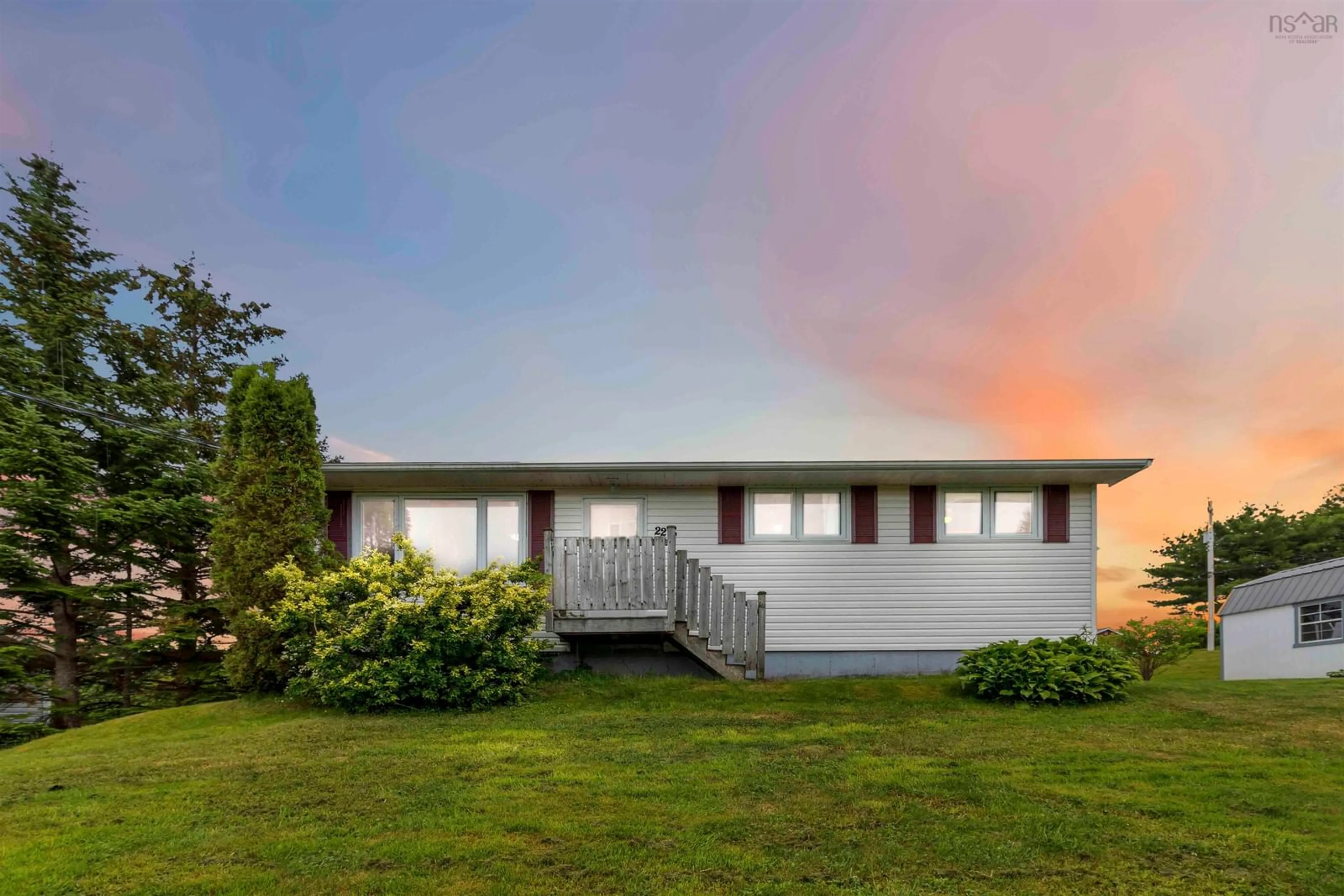 A pic from outside/outdoor area/front of a property/back of a property/a pic from drone, building for 22 Prescott Dr, Westphal Nova Scotia B2W 3V8