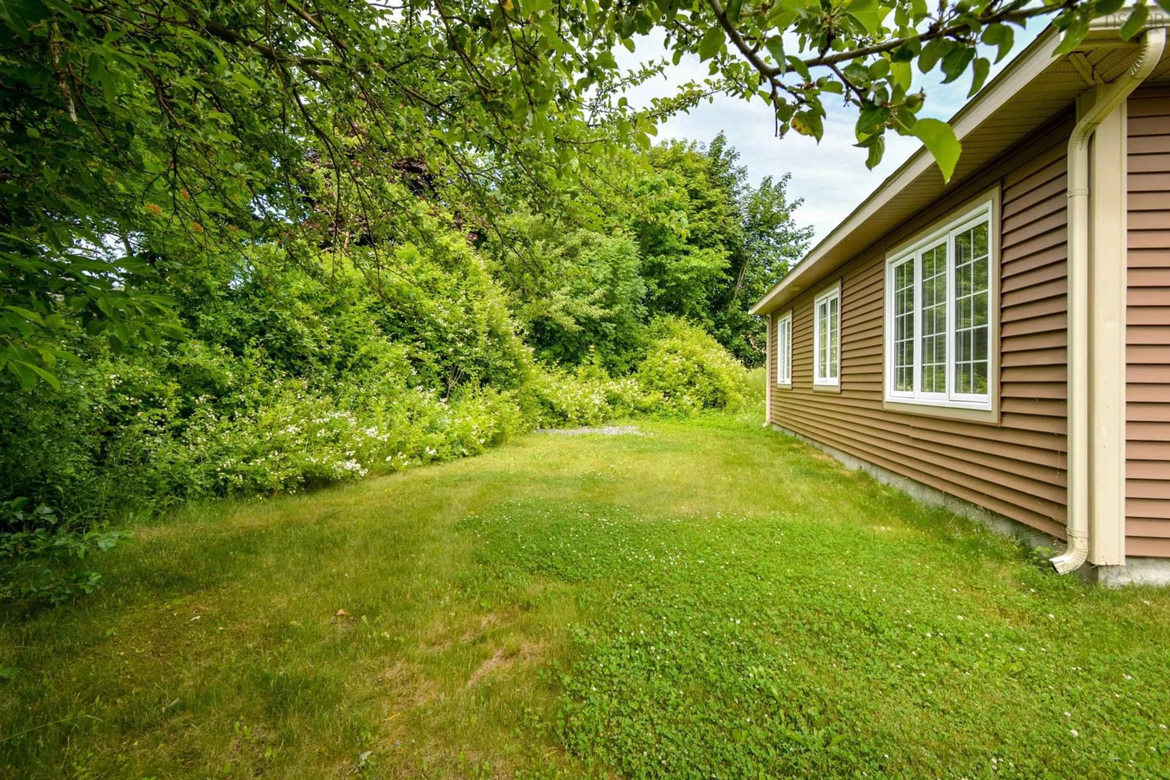 Patio, forest/trees view for 339-341 Mcconnell Dr, Sydney Nova Scotia B1P 3V5