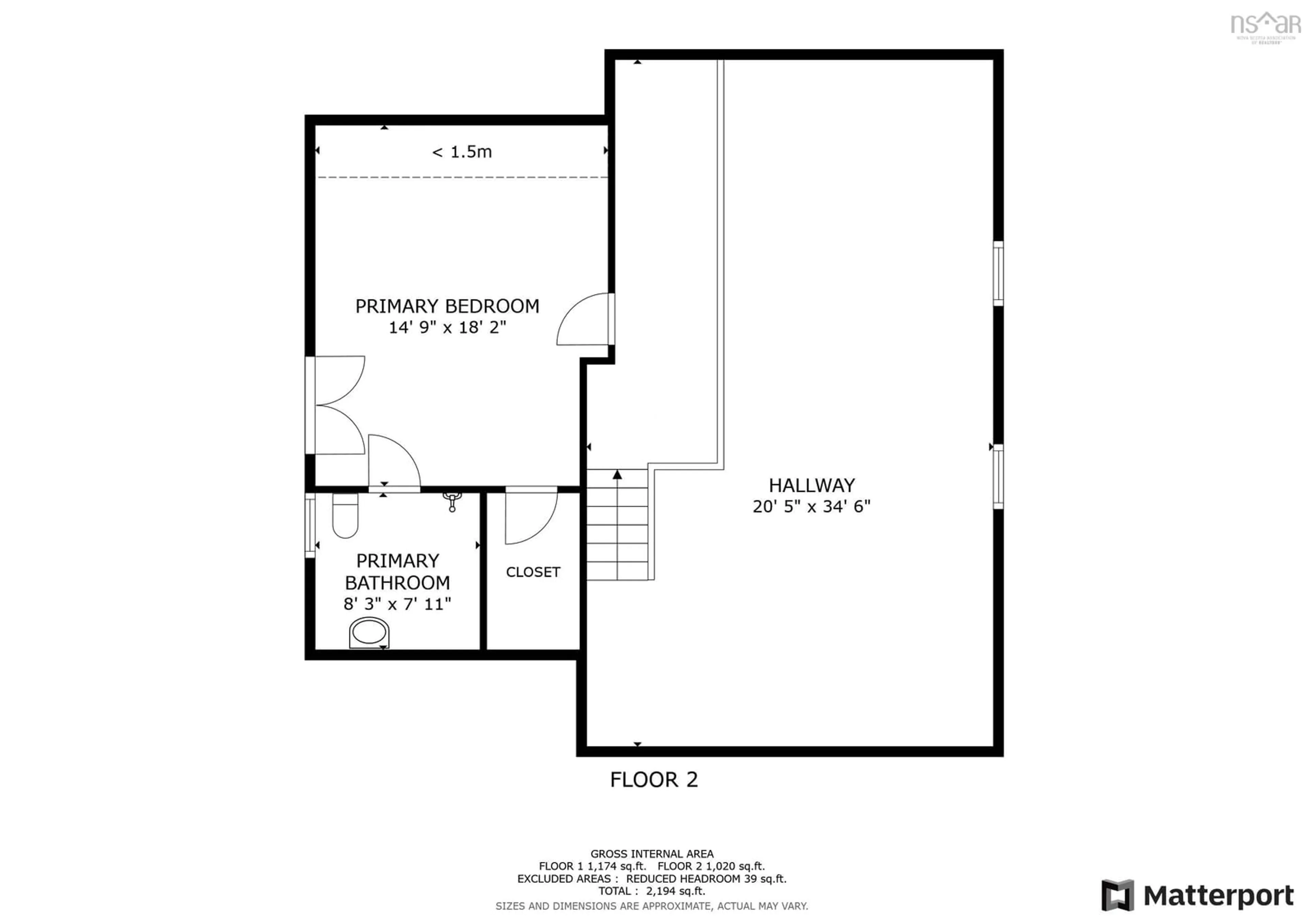 Floor plan for 6 Massachusetts Rd, Granville Centre Nova Scotia B0S 1A0