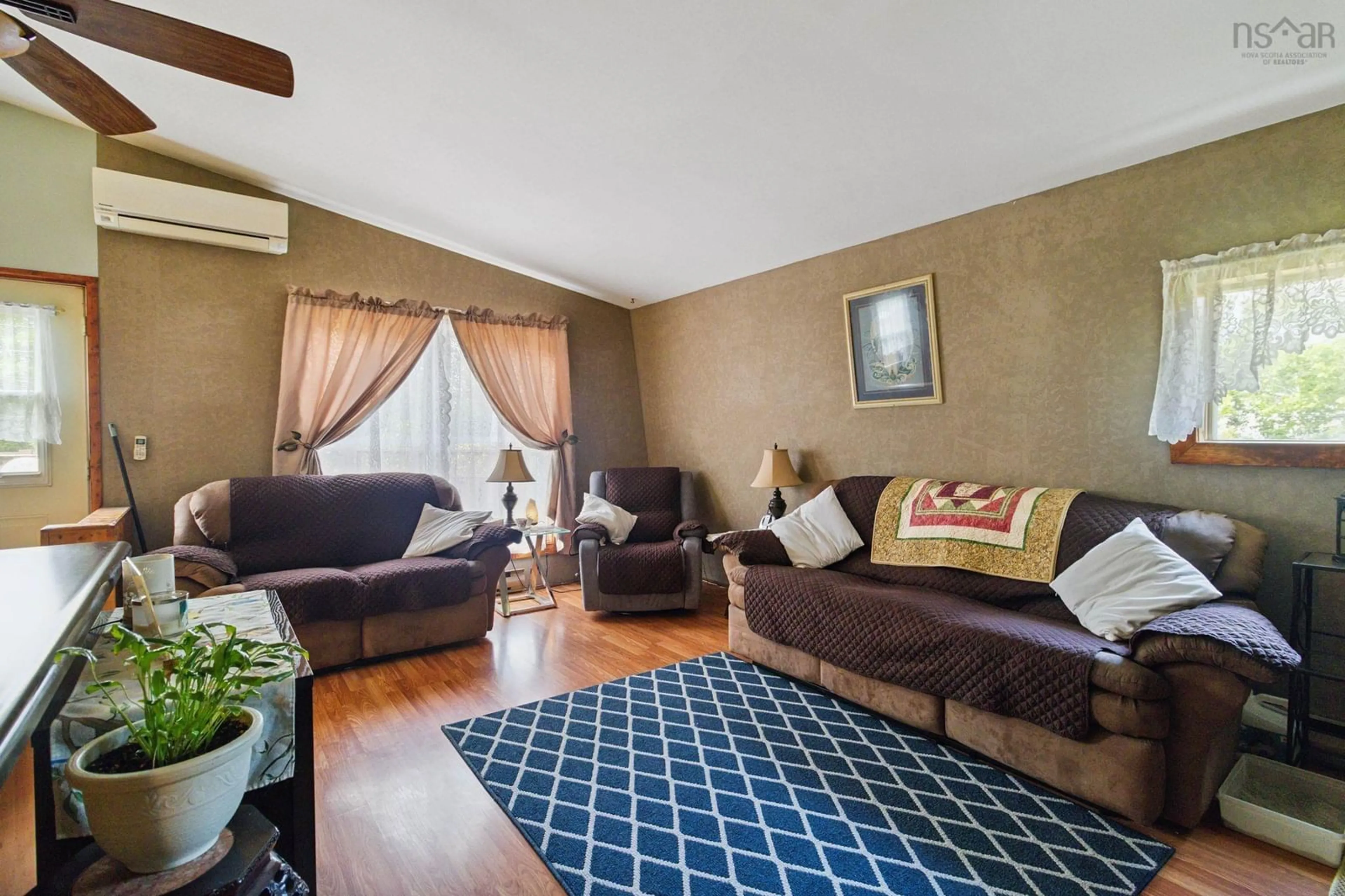 Living room with furniture, unknown for 129 Bog Rd, White Point Nova Scotia B0T 1K0