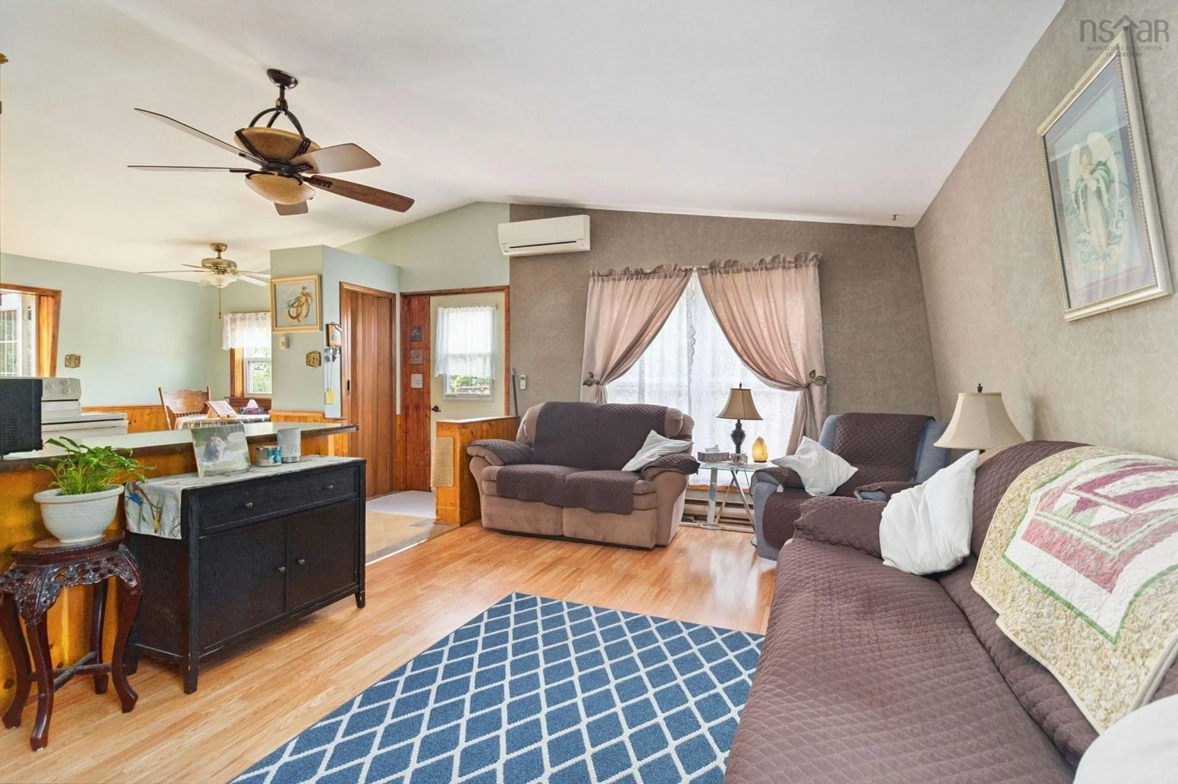 Living room with furniture, unknown for 129 Bog Rd, White Point Nova Scotia B0T 1K0