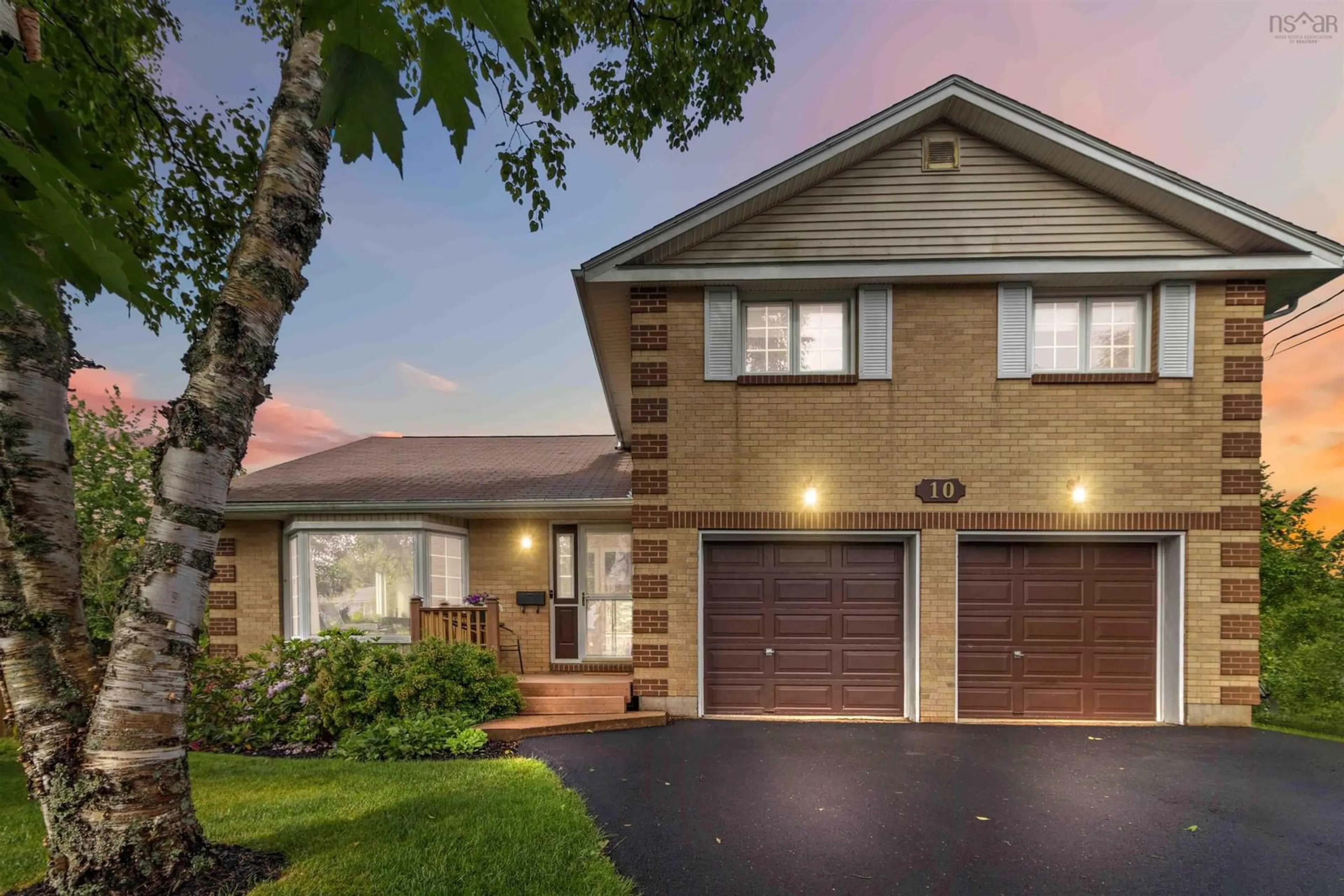 Home with brick exterior material, street for 10 Crystal Dr, Bedford Nova Scotia B4A 3R4