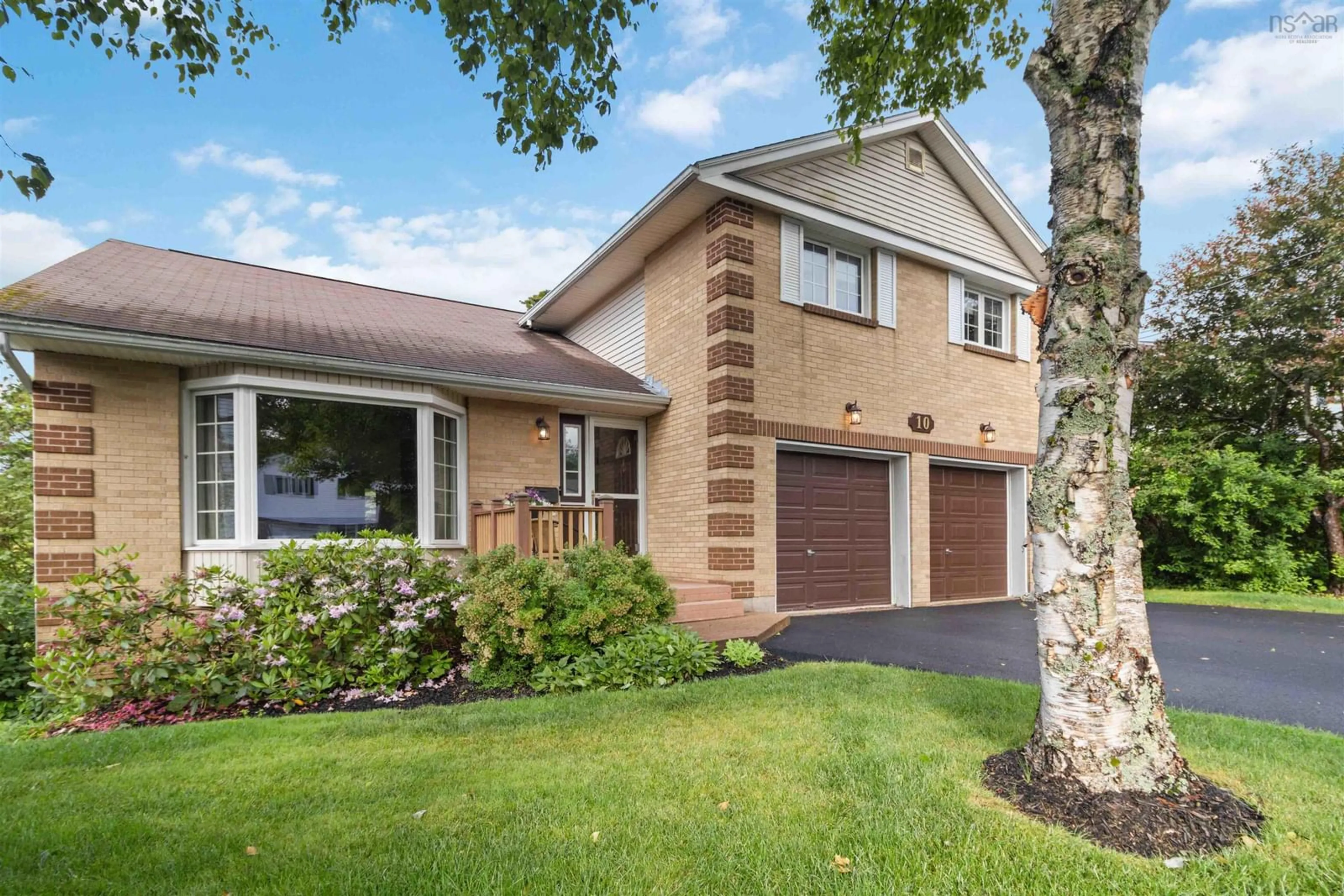 Home with brick exterior material, street for 10 Crystal Dr, Bedford Nova Scotia B4A 3R4
