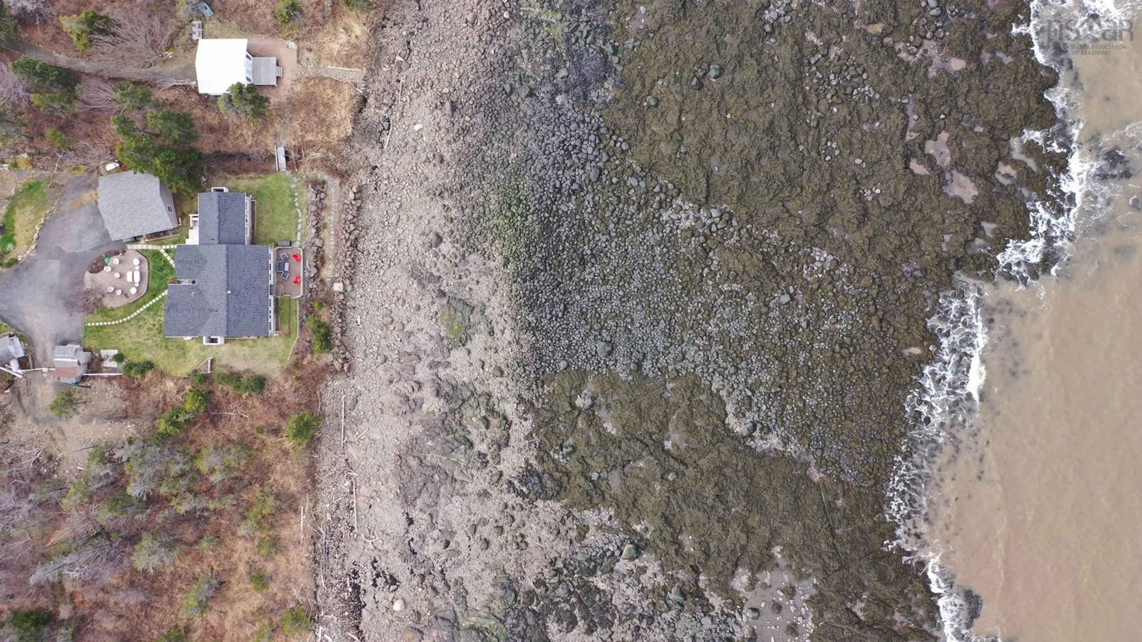 A pic from outside/outdoor area/front of a property/back of a property/a pic from drone, unknown for 59 Sunset Ave, Phinneys Cove Nova Scotia B0S 1P0