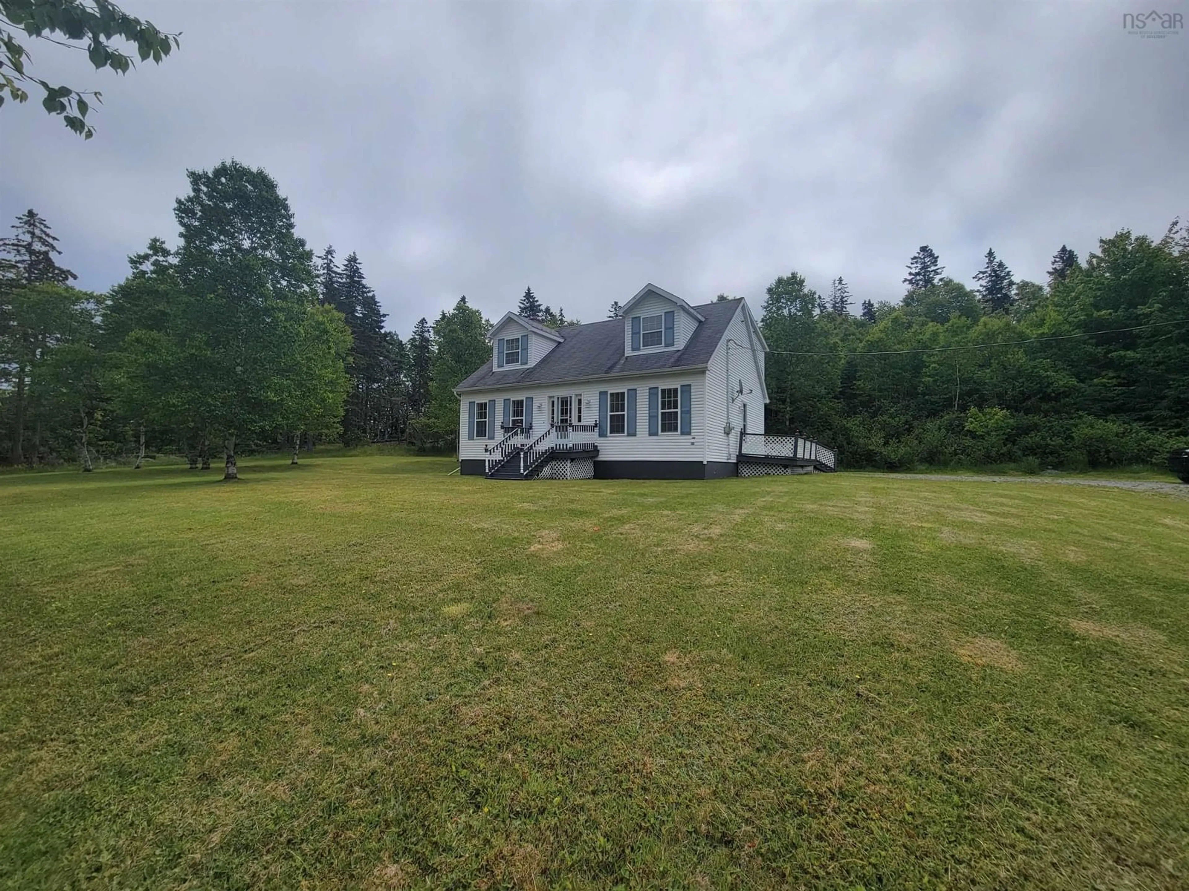 A pic from outside/outdoor area/front of a property/back of a property/a pic from drone, unknown for 150 Macbelger Cres, Hillside Boularderie Nova Scotia B1X 1J2