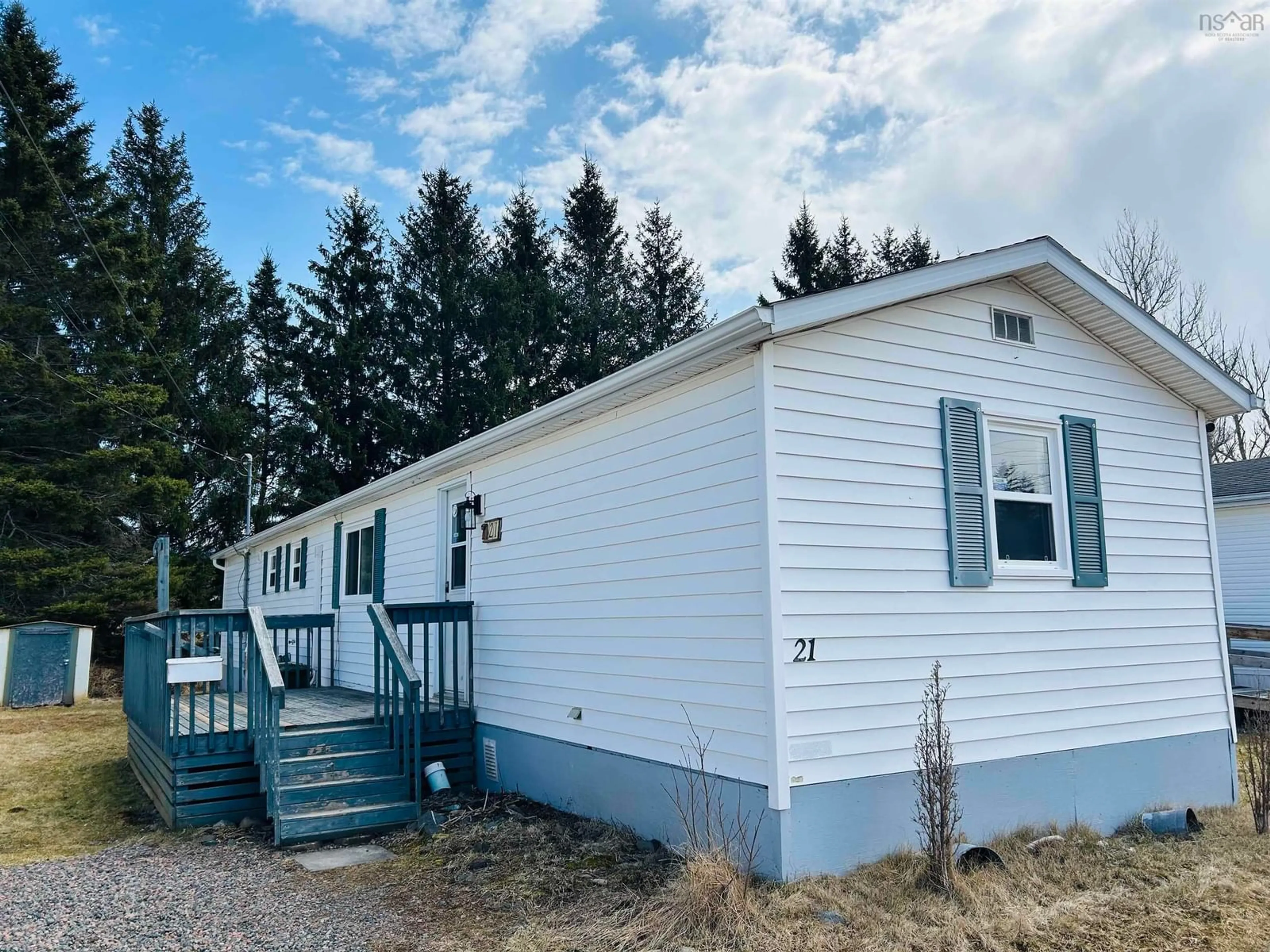 Home with vinyl exterior material, unknown for 21 College Crt, Bible Hill Nova Scotia B2N 6P3
