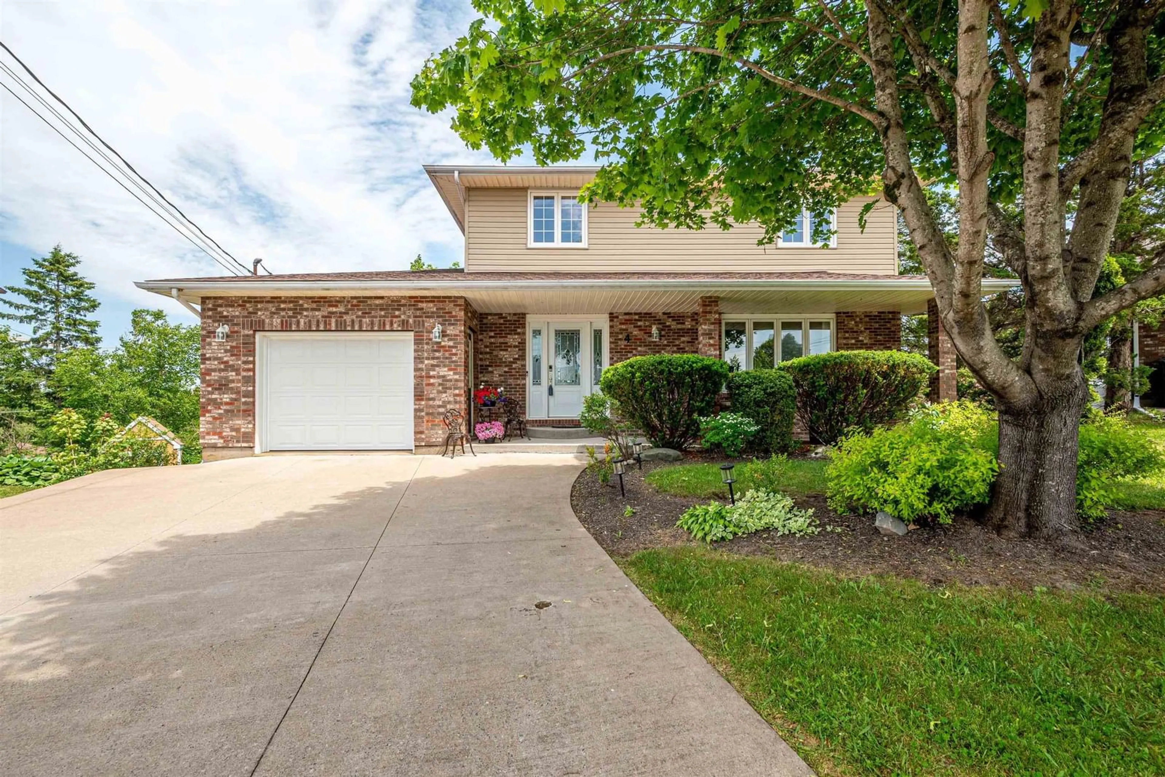 Home with brick exterior material, street for 4 Marcs Way, Dartmouth Nova Scotia B2Y 4G1