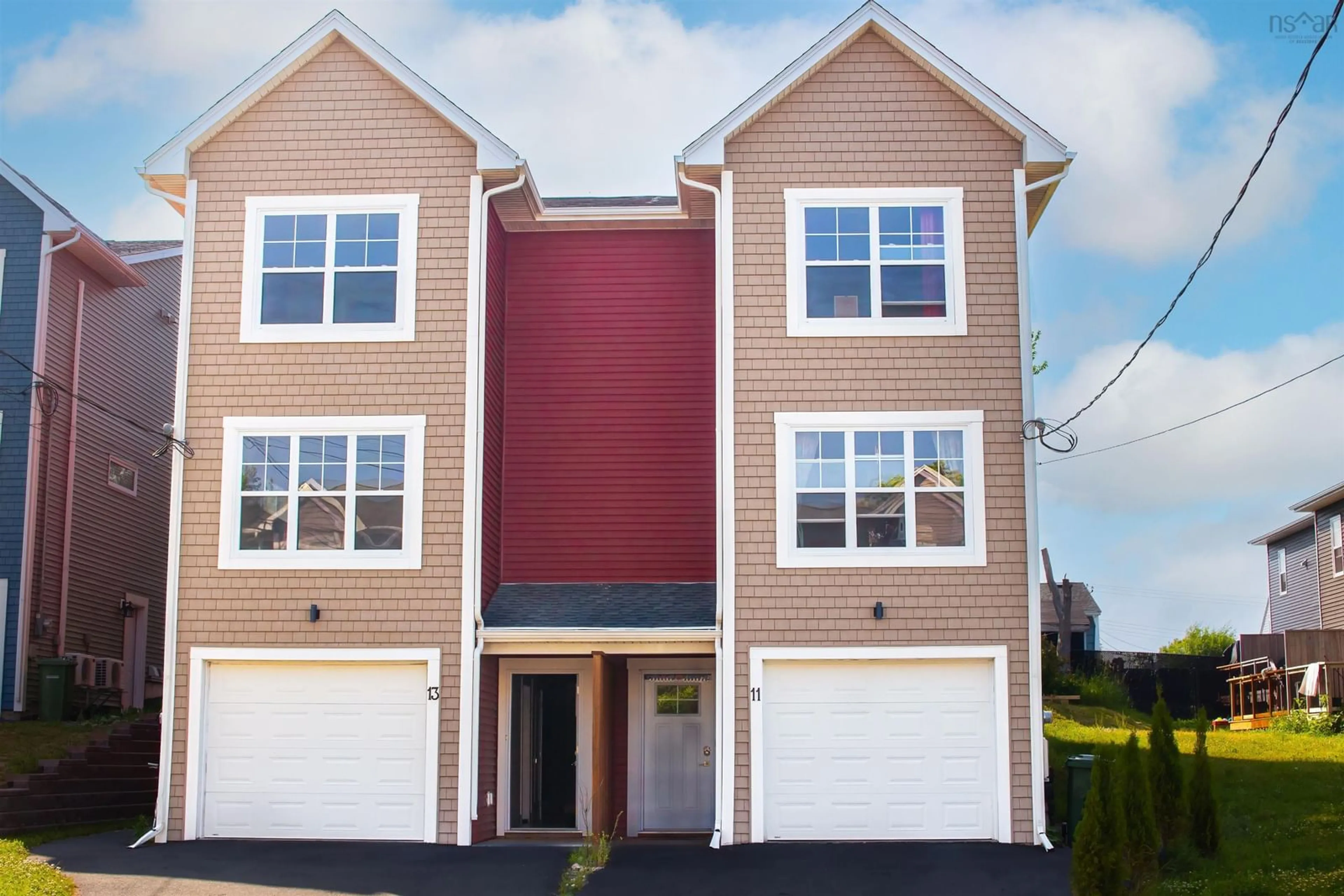 Home with vinyl exterior material, street for 13 Trout Run, Halifax Nova Scotia B3R 0C4