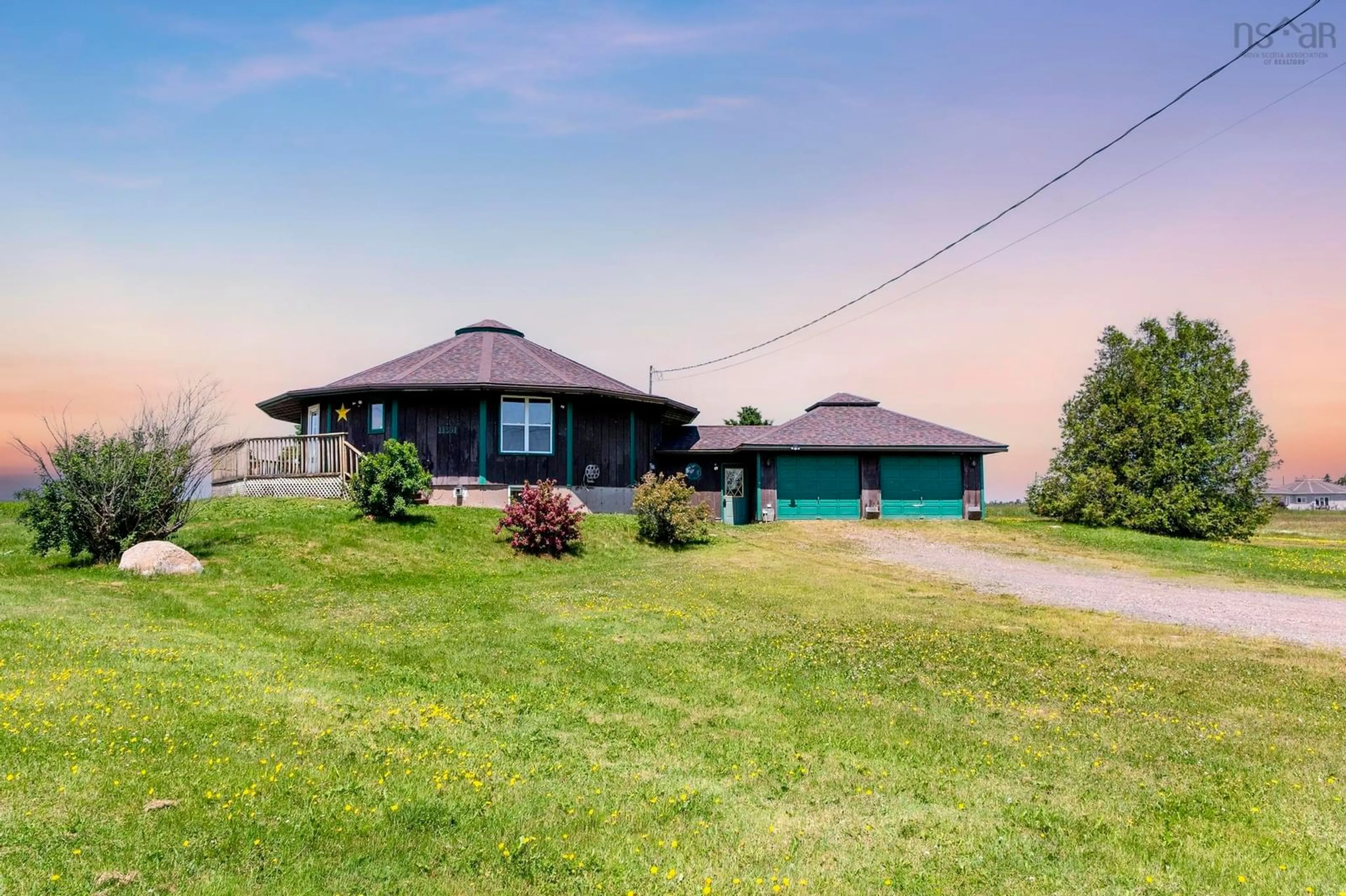A pic from outside/outdoor area/front of a property/back of a property/a pic from drone, unknown for 11391 Highway 2, Masstown Nova Scotia B0M 1G0