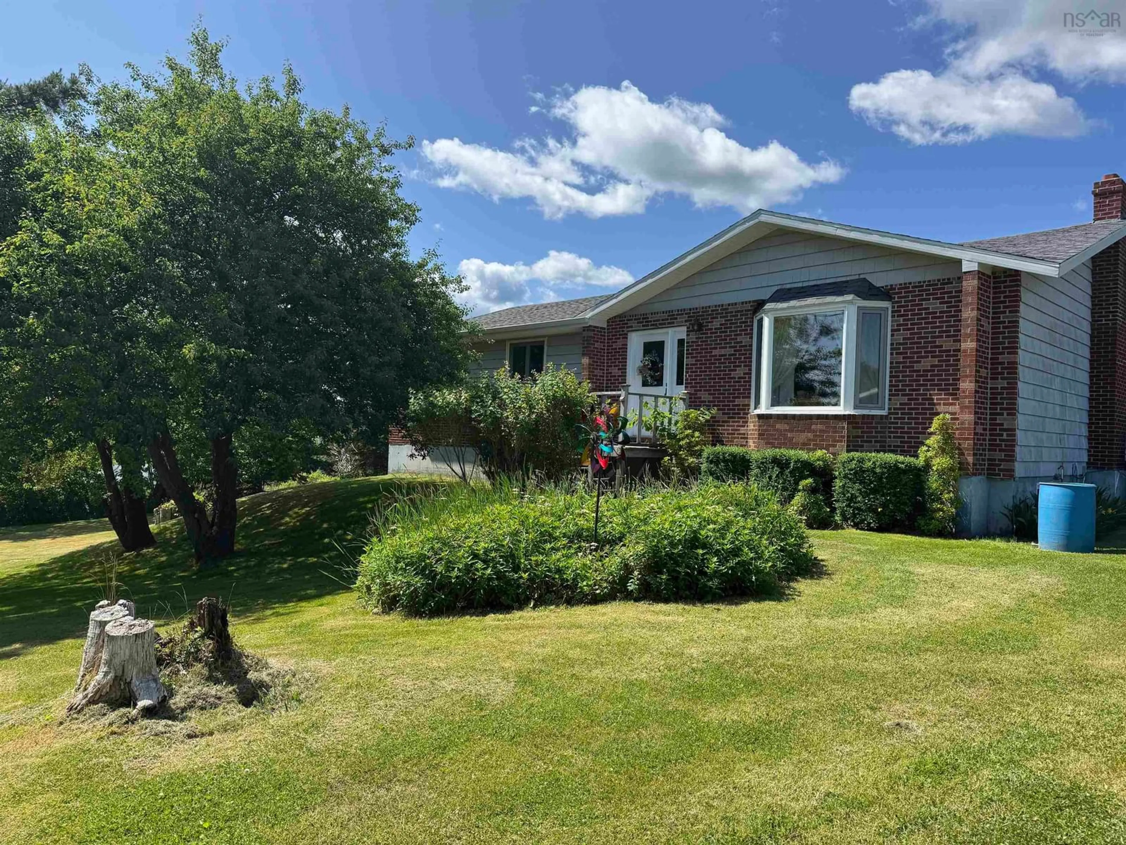 A pic from outside/outdoor area/front of a property/back of a property/a pic from drone, unknown for 61 Allen Lane, Georges River Nova Scotia B1Y 3J8