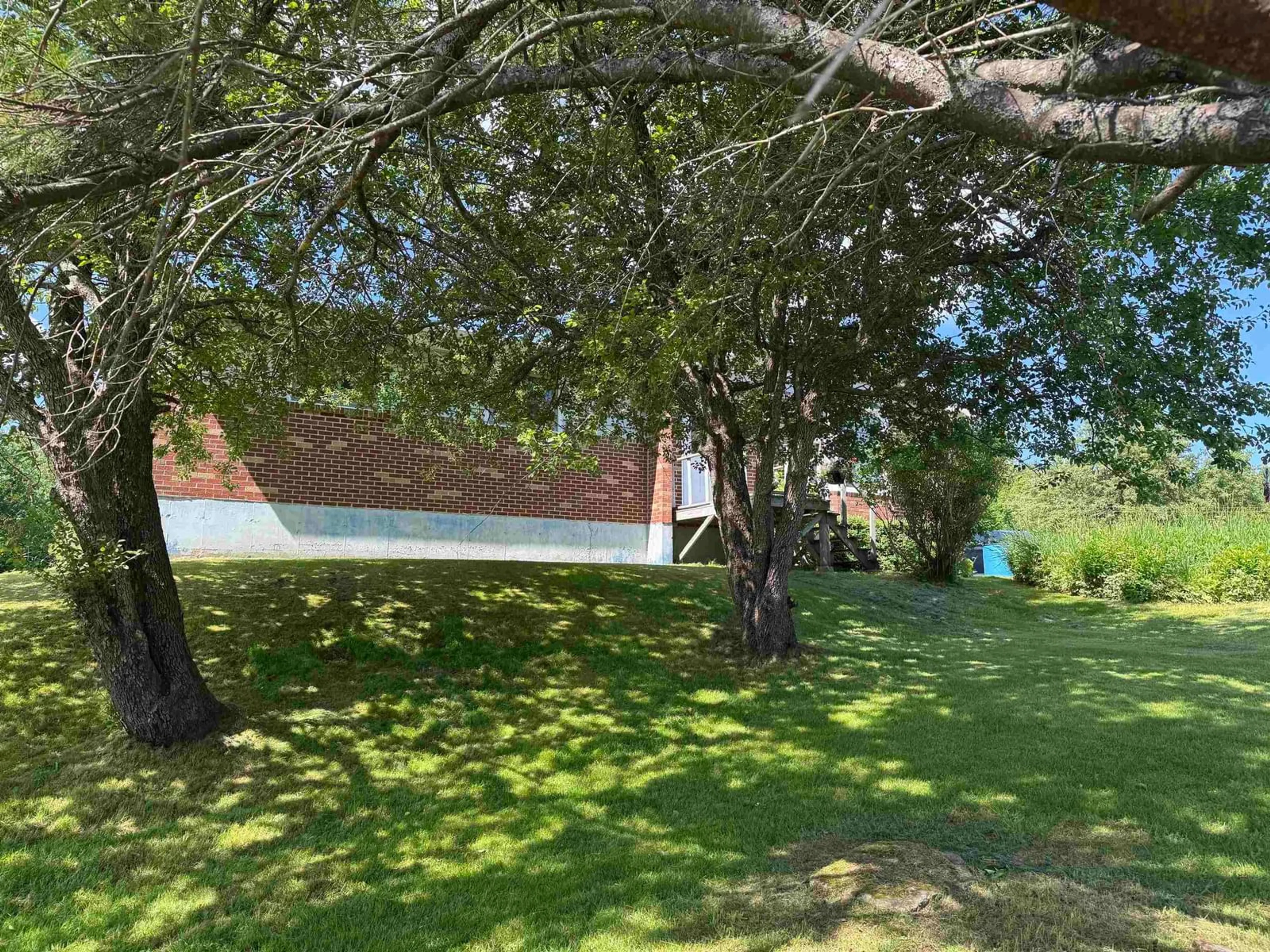 A pic from outside/outdoor area/front of a property/back of a property/a pic from drone, forest/trees view for 61 Allen Lane, Georges River Nova Scotia B1Y 3J8
