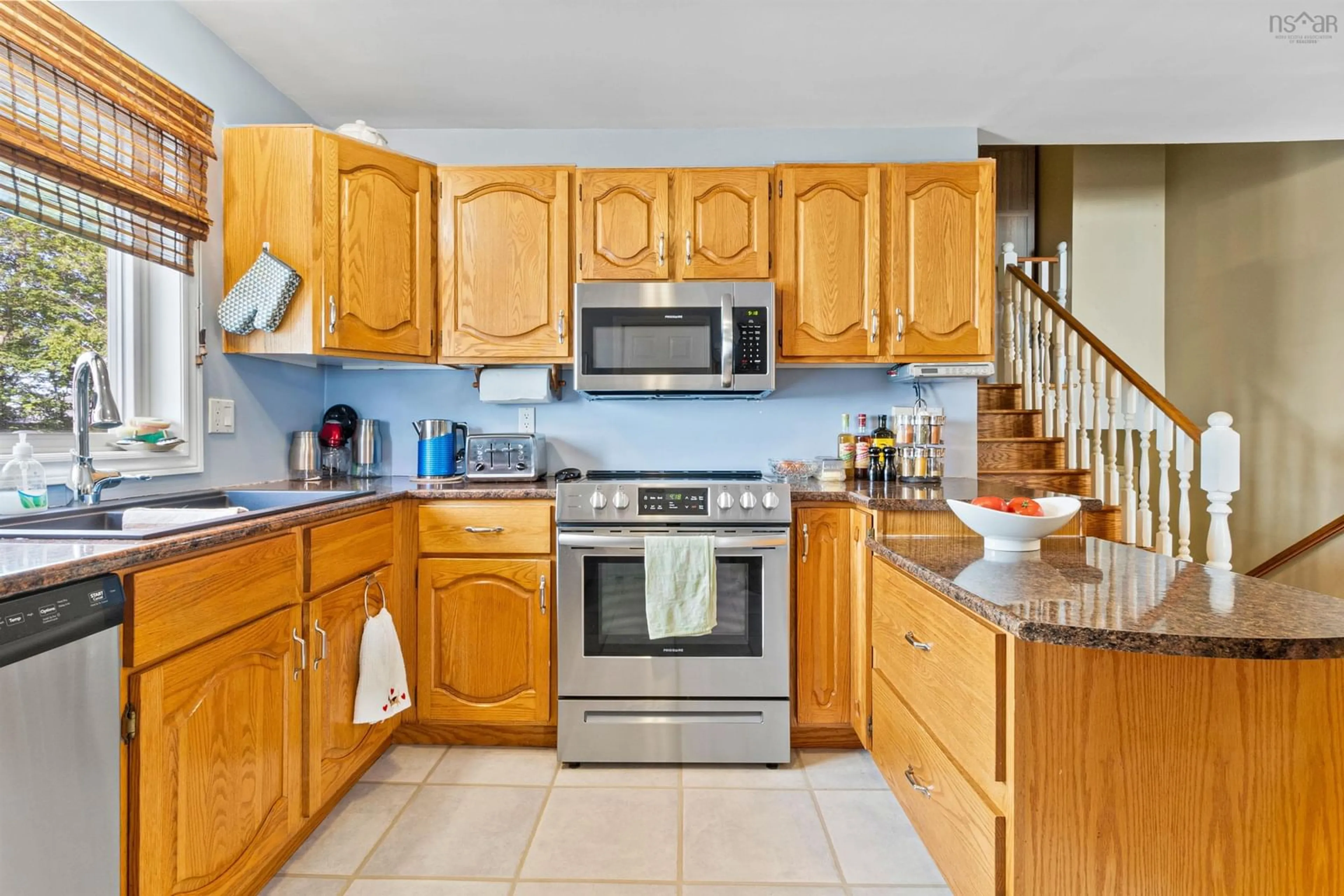 Standard kitchen, ceramic/tile floor for 64 Waterwheel Cres, Middle Sackville Nova Scotia B4E 2K5